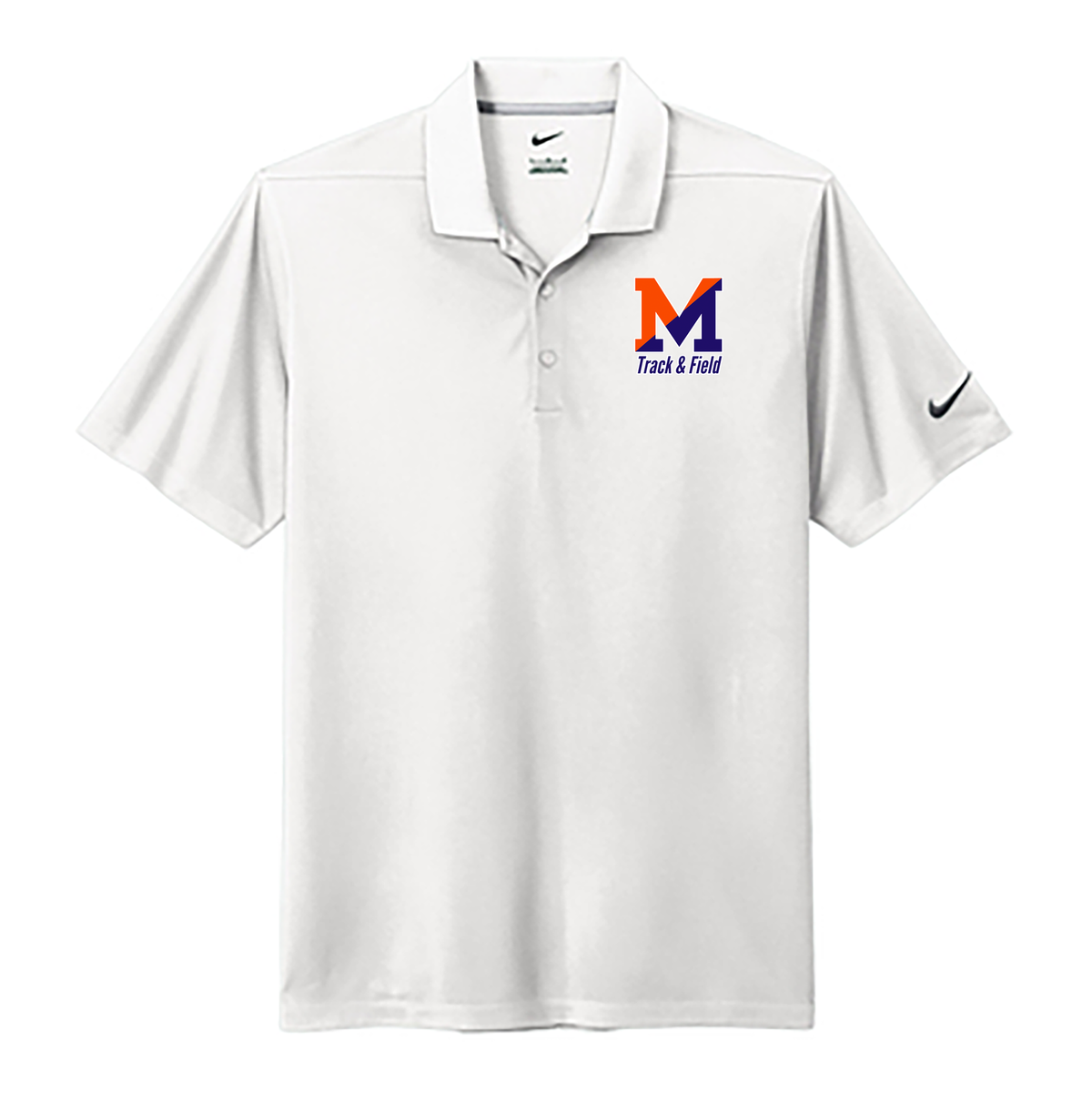 Manhasset Track & Field Nike Dri-FIT Micro Pique 2.0 Polo