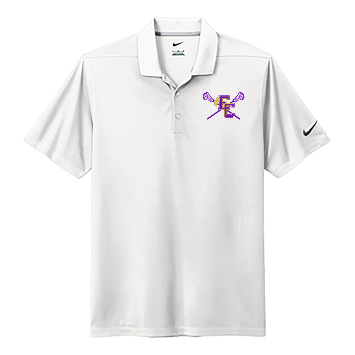 East Coweta Lacrosse Nike Dri-FIT Micro Pique 2.0 Polo