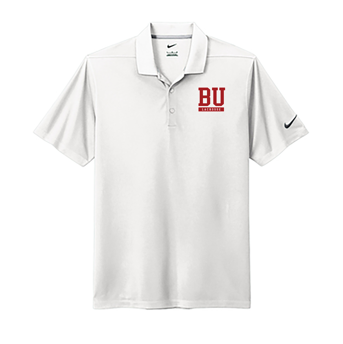 Boston University Lacrosse Nike Dri-FIT Micro Pique 2.0 Polo