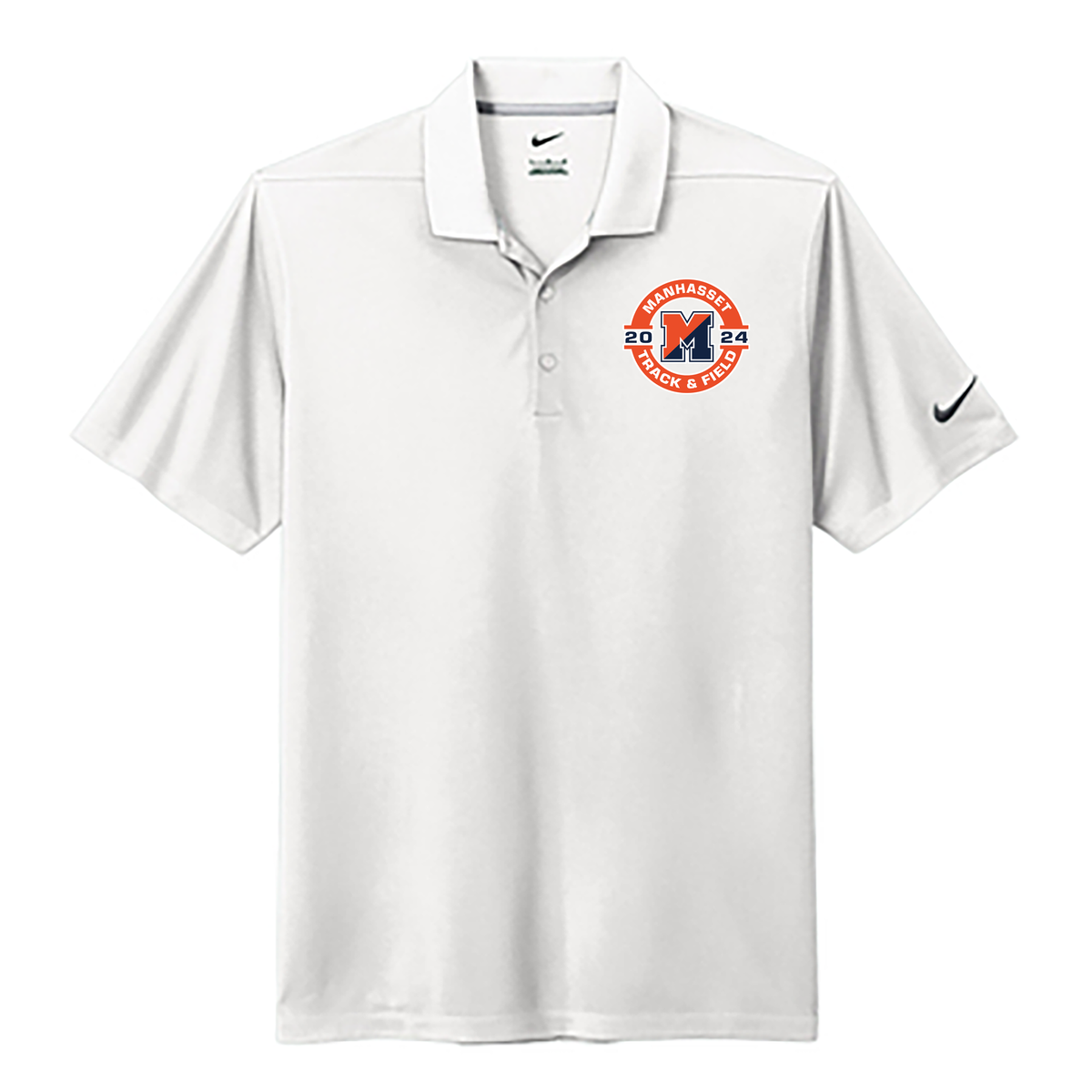 Manhasset Track & Field Nike Dri-FIT Micro Pique 2.0 Polo