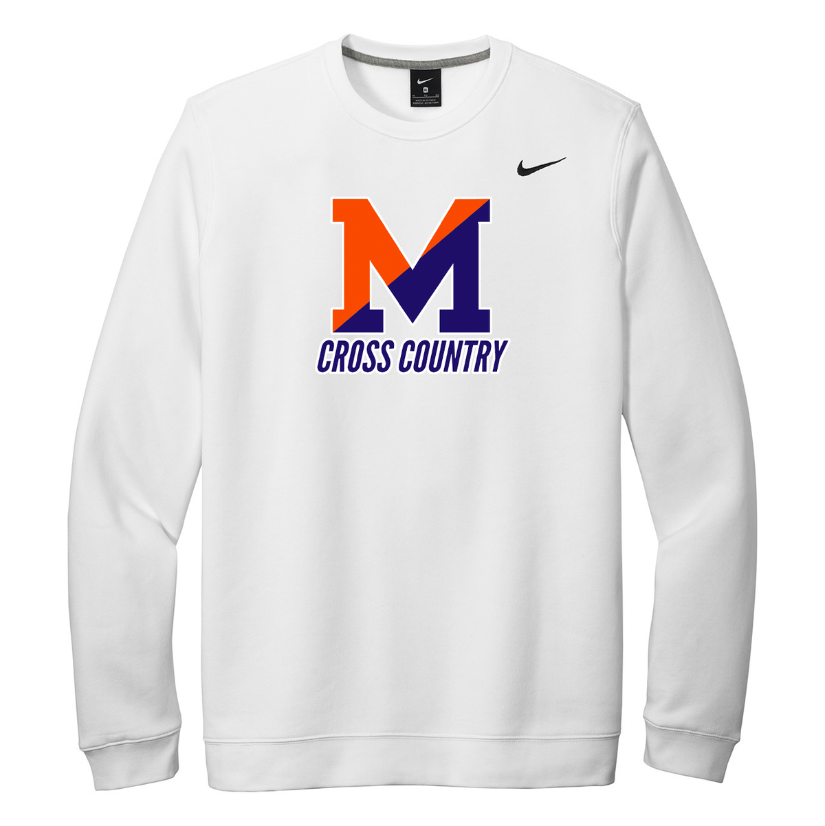 Manhasset Cross Country Nike Fleece Crew Neck