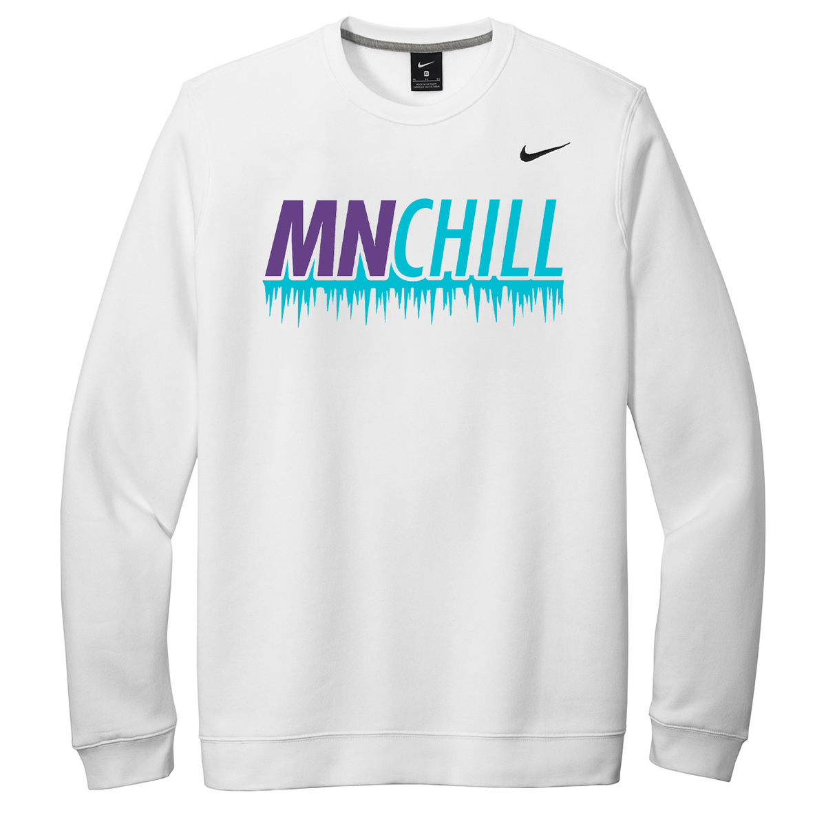 Minnesota Chill Lacrosse Nike Fleece Crew Neck