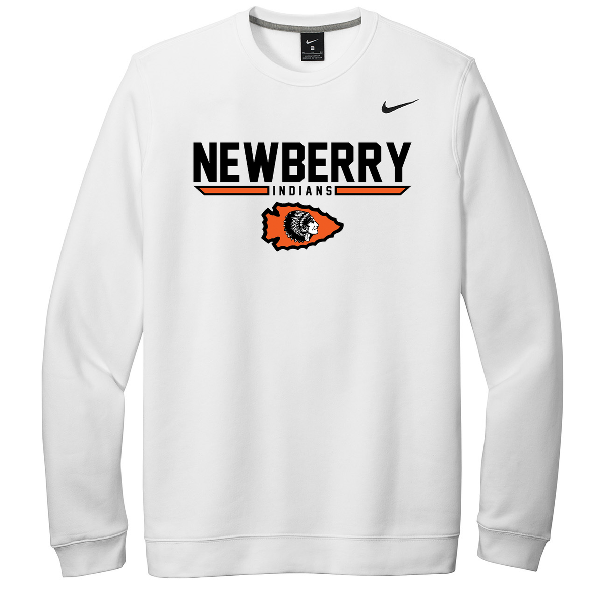 Newberry HS Football Nike Fleece Crew Neck