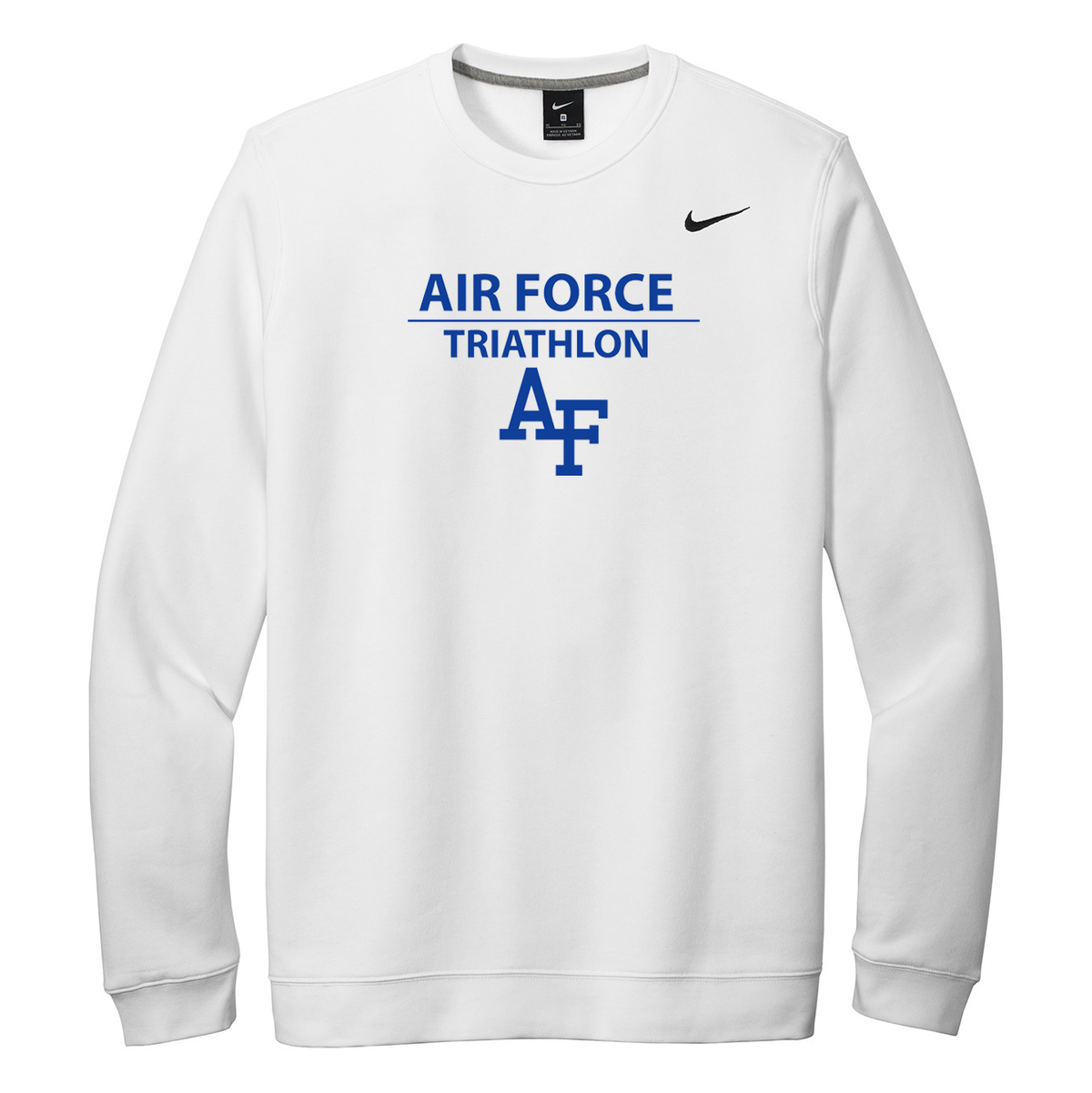 USAFA Triathalon Nike Fleece Crew Neck