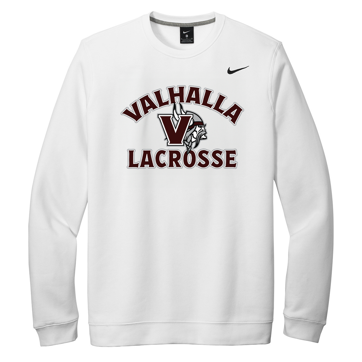 Valhalla Vikings Lacrosse Nike Fleece Crew Neck