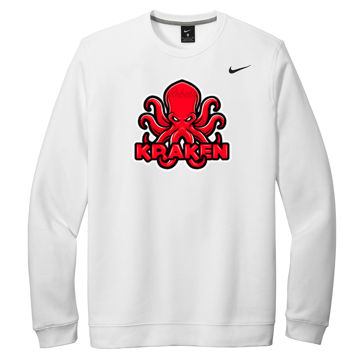 Rebels 2033 Kraken Nike Fleece Crew Neck