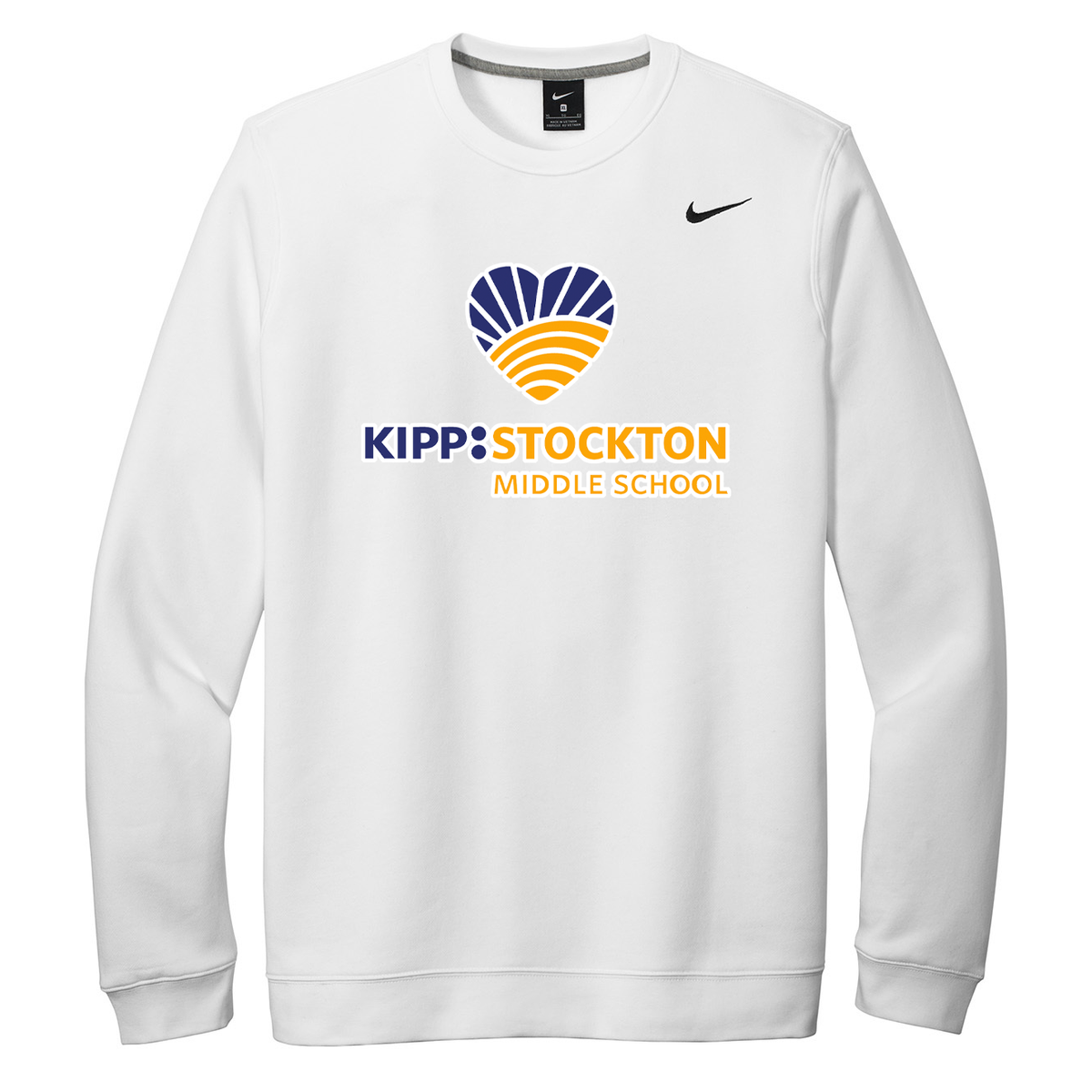 KIPP Stockton Middle School Nike Fleece Crew Neck