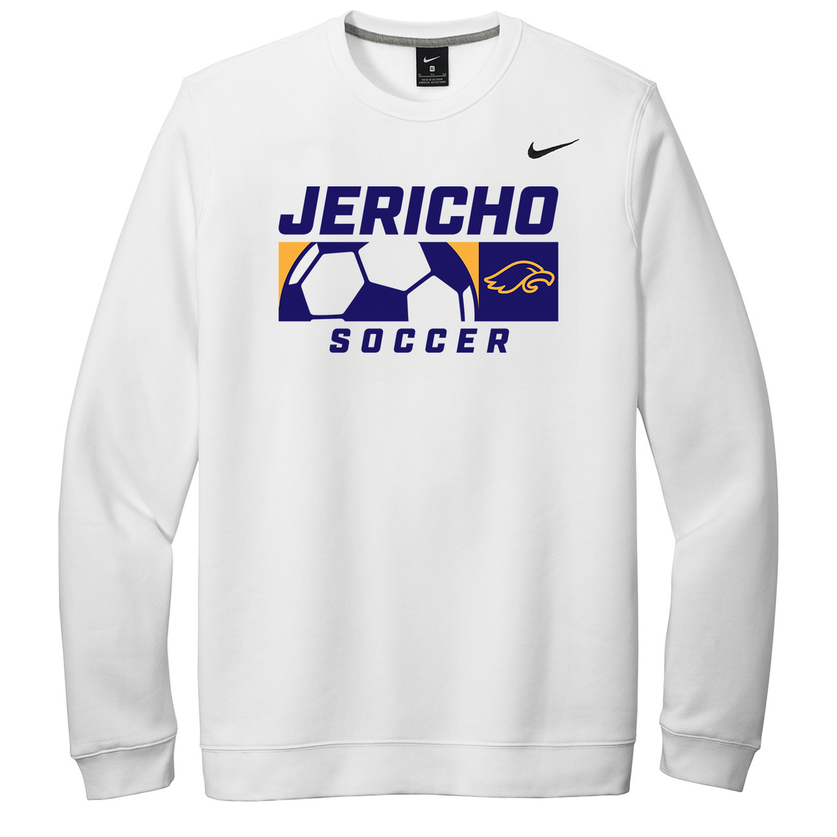 Jericho HS Soccer Nike Fleece Crew Neck