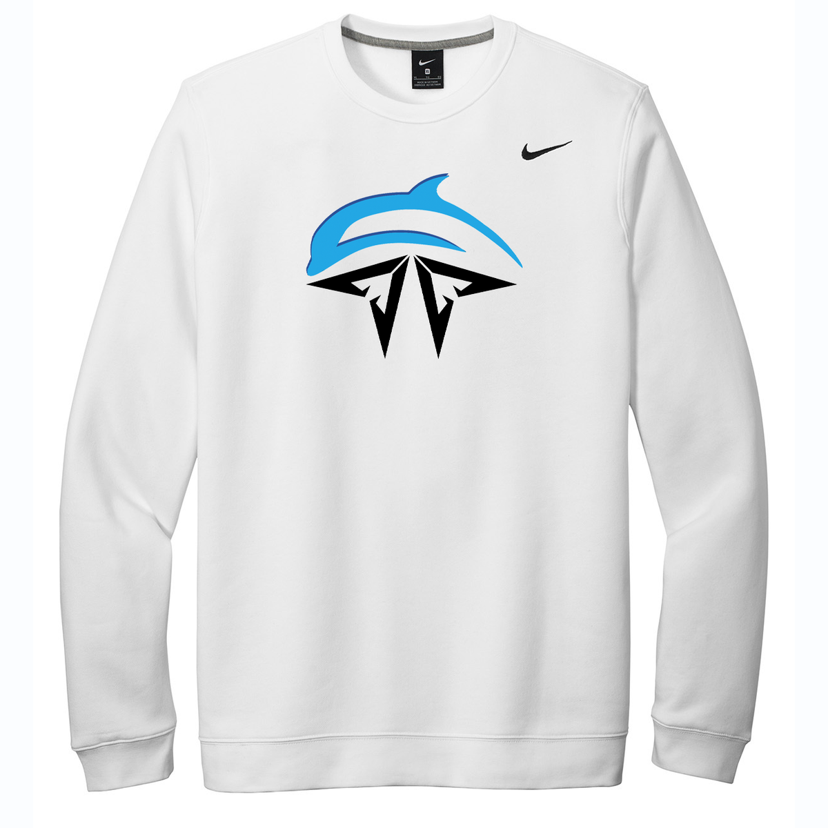 AZ Dolphins Football Nike Fleece Crew Neck