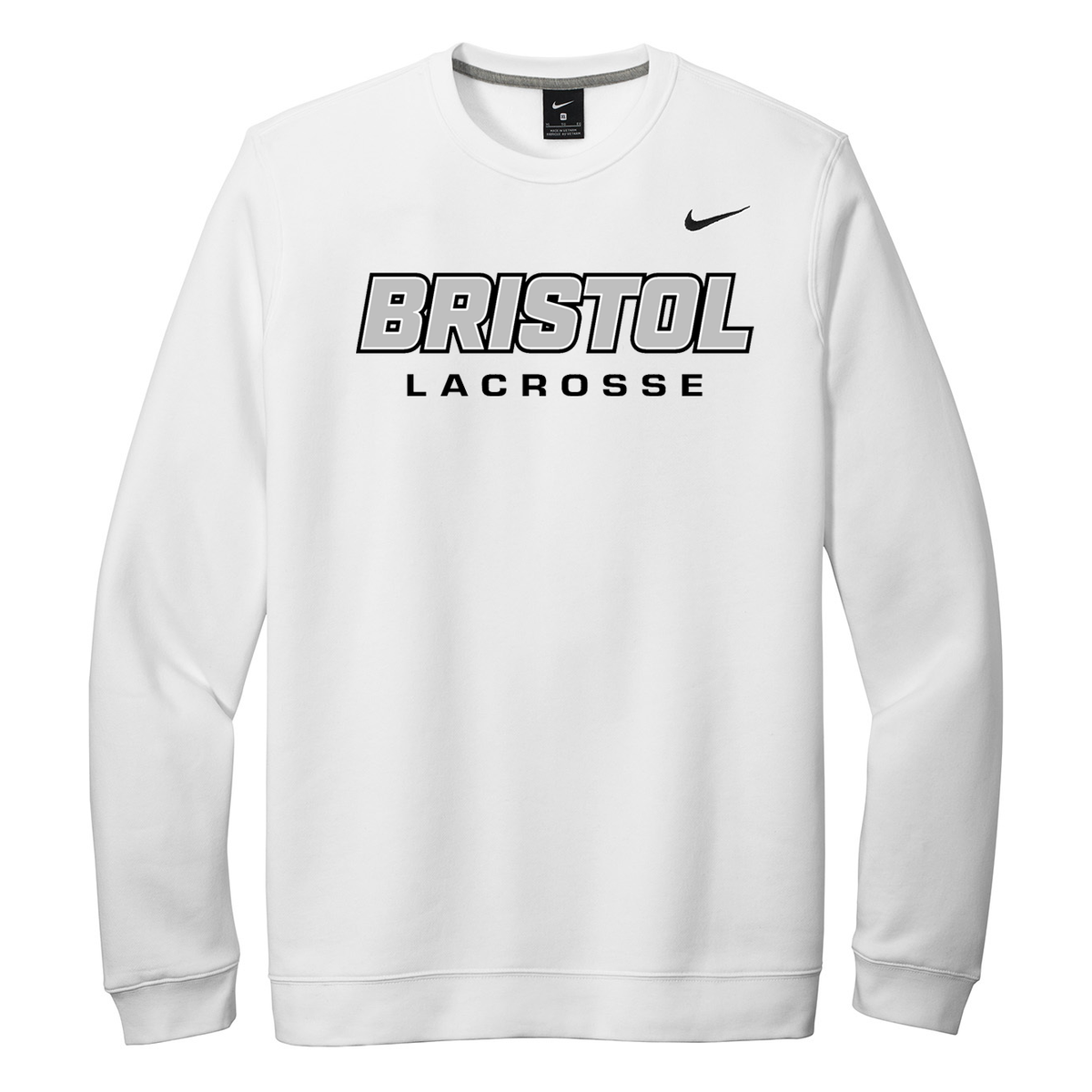 Bristol Lacrosse Nike Fleece Crew Neck