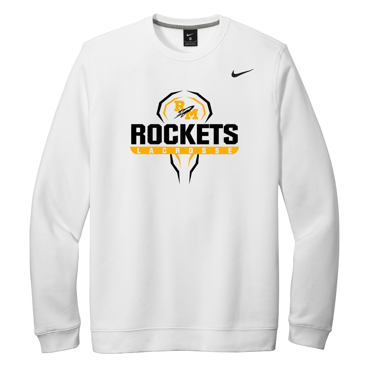 Richard Montgomery Rockets Lacrosse Nike Fleece Crew Neck