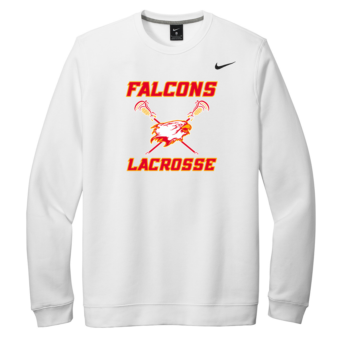 Falcons Lacrosse Club Nike Fleece Crew Neck