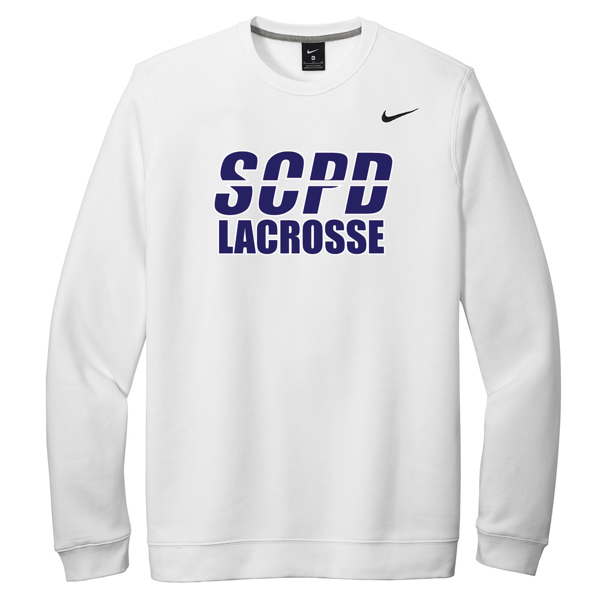 SCPD Lacrosse Nike Fleece Crew Neck