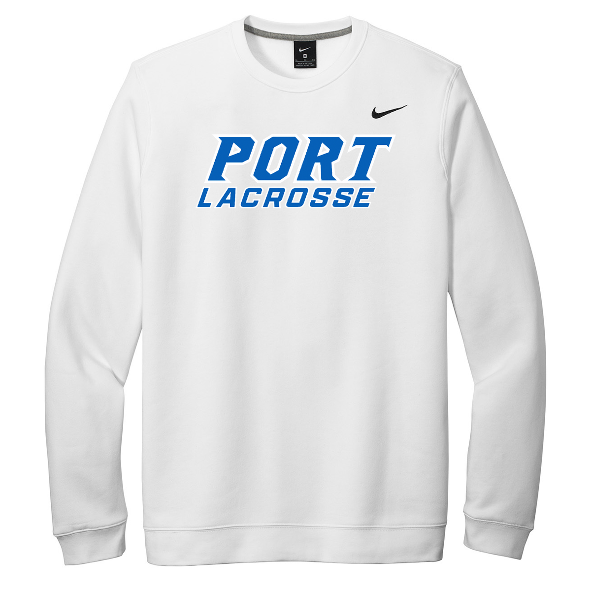 Port Washington Girls Lacrosse Nike Fleece Crew Neck