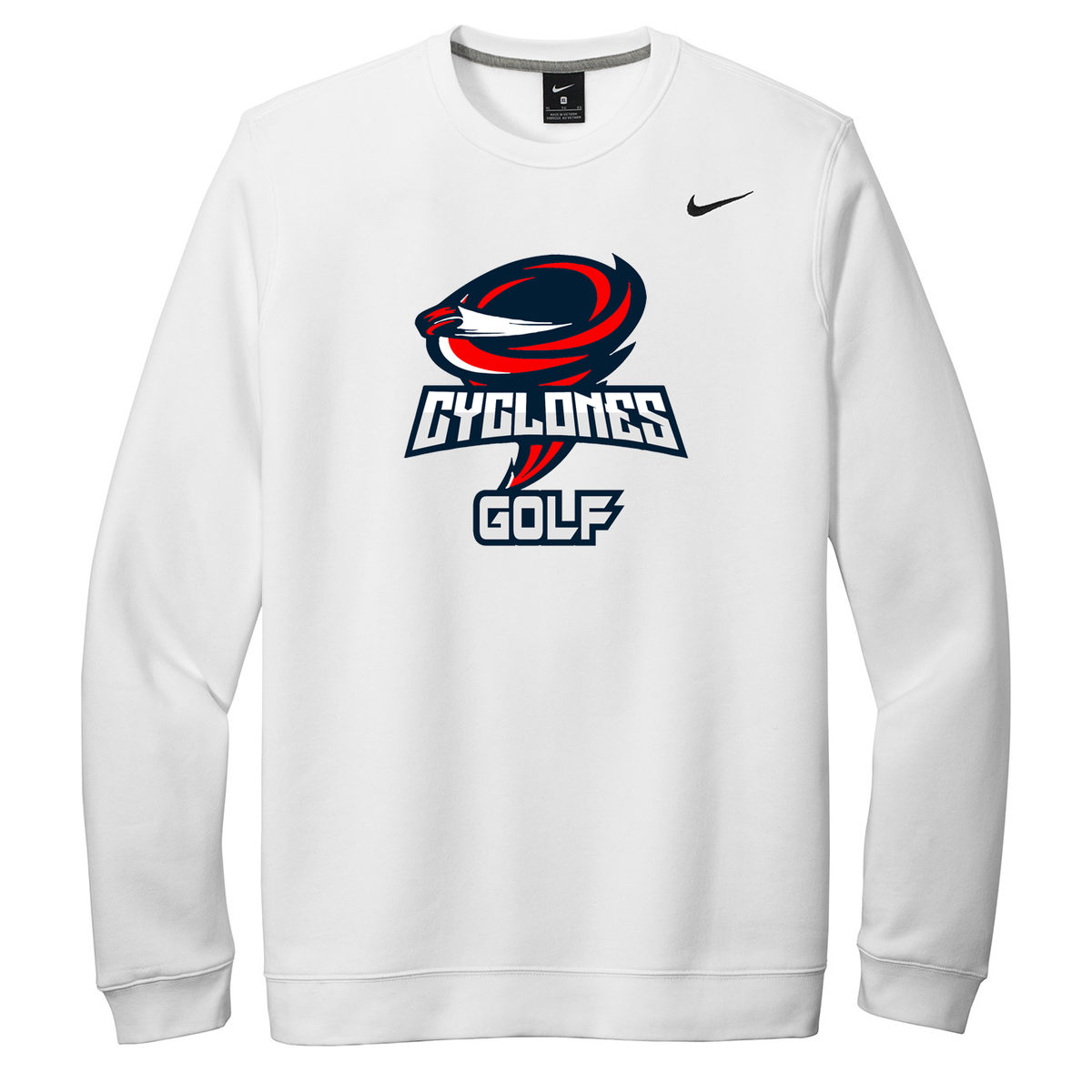 RVC Golf Nike Fleece Crew Neck