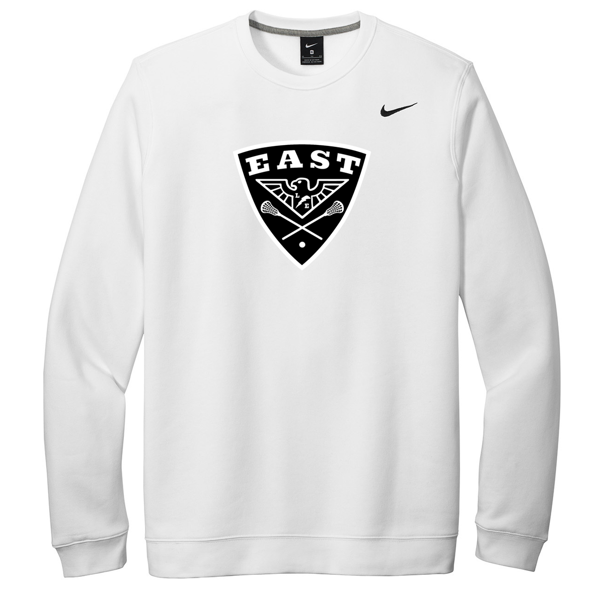 Lakota East HS Lacrosse Nike Fleece Crew Neck