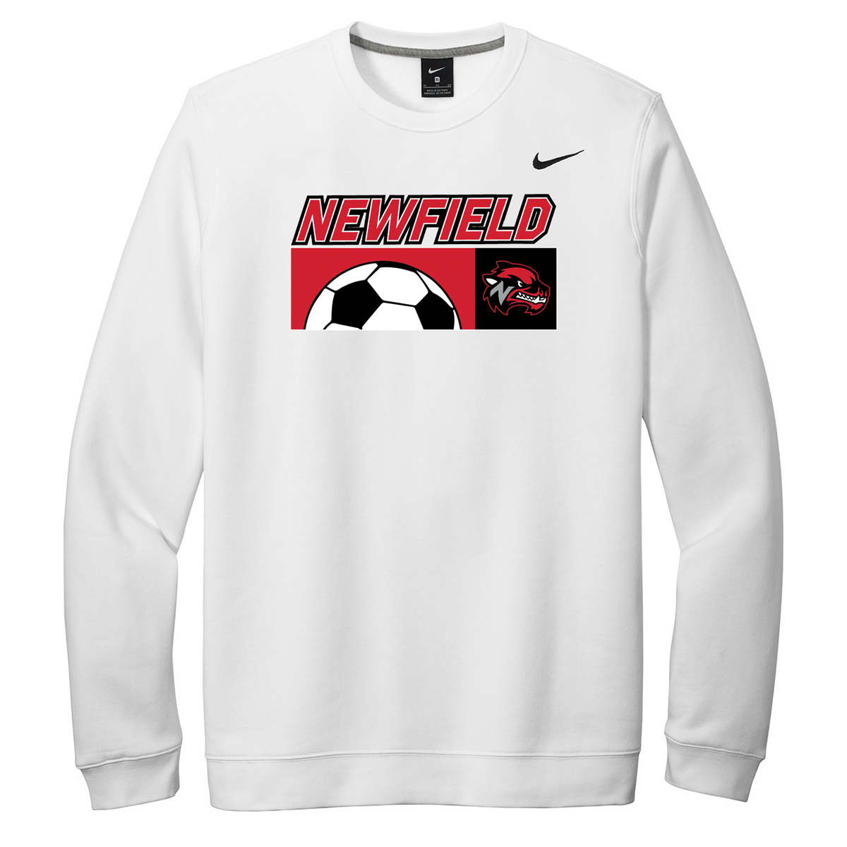 Newfield Soccer Nike Fleece Crew Neck