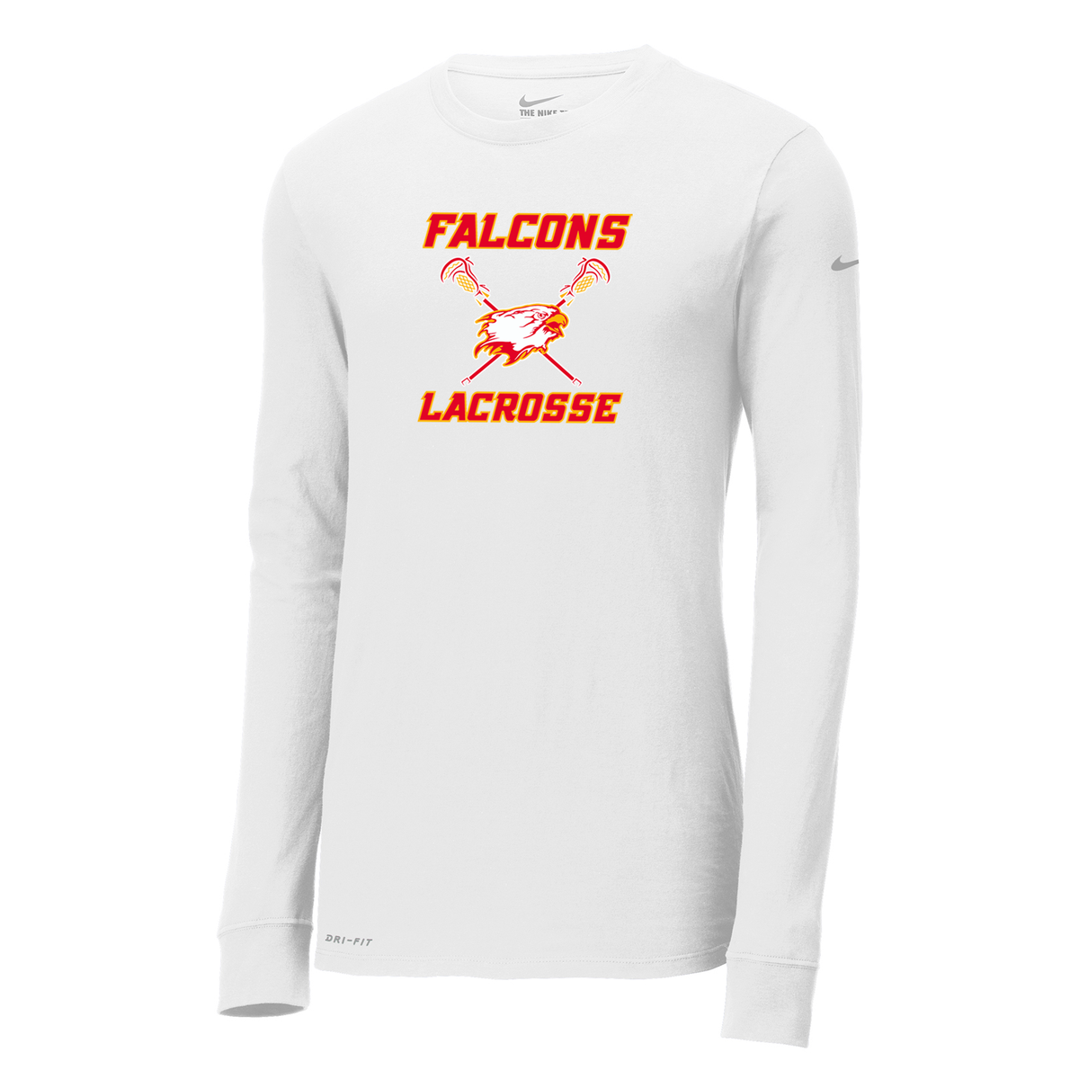 Falcons Lacrosse Club Nike Dri-FIT Long Sleeve Tee