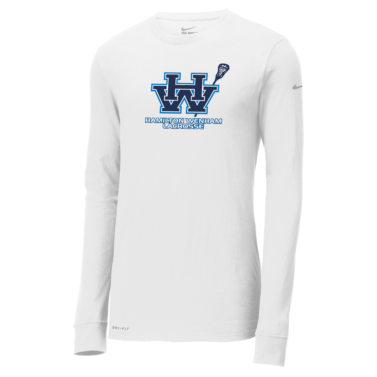 Hamilton Wenham Lacrosse Nike Dri-FIT Long Sleeve Tee