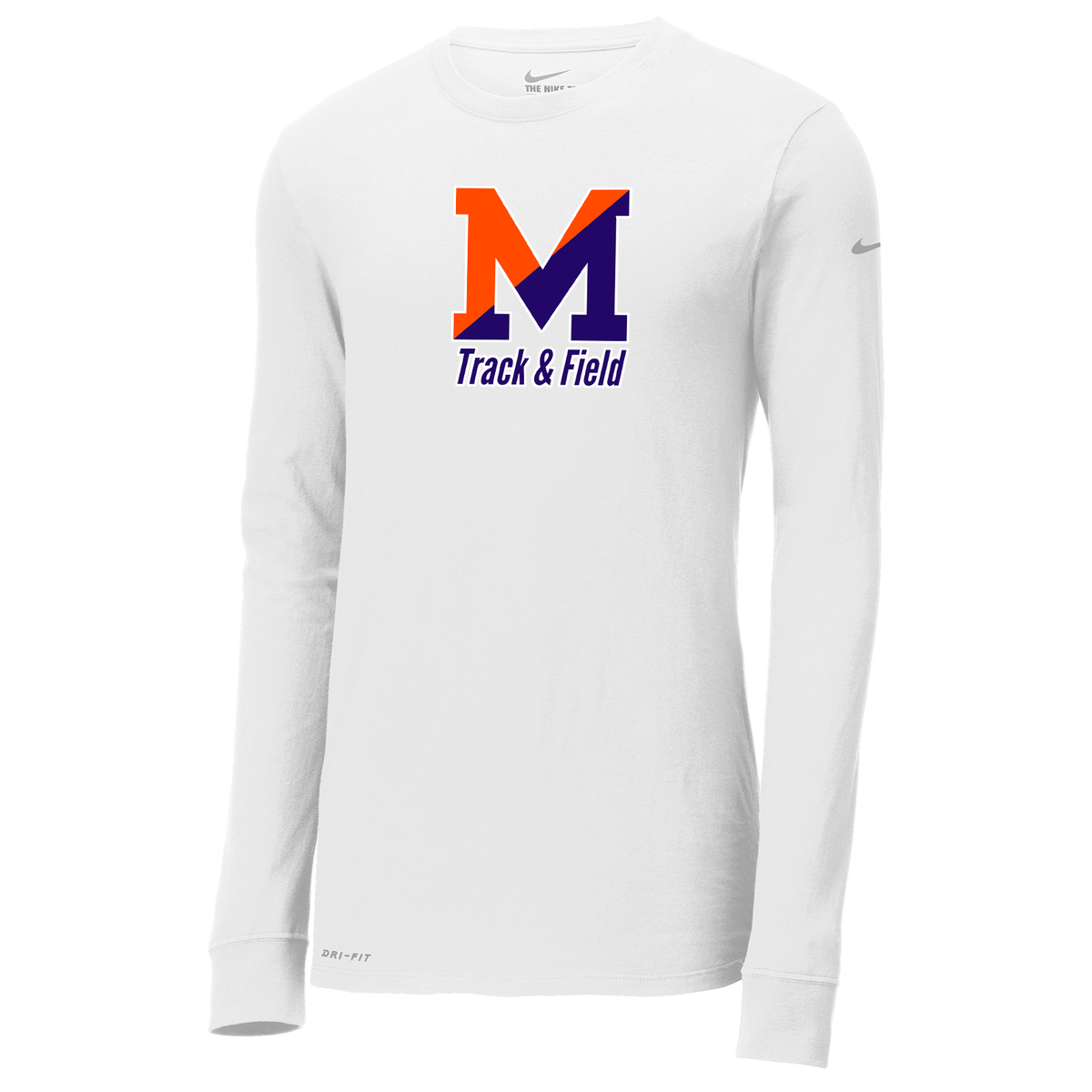 Manhasset Track & Field Nike Dri-FIT Long Sleeve Tee