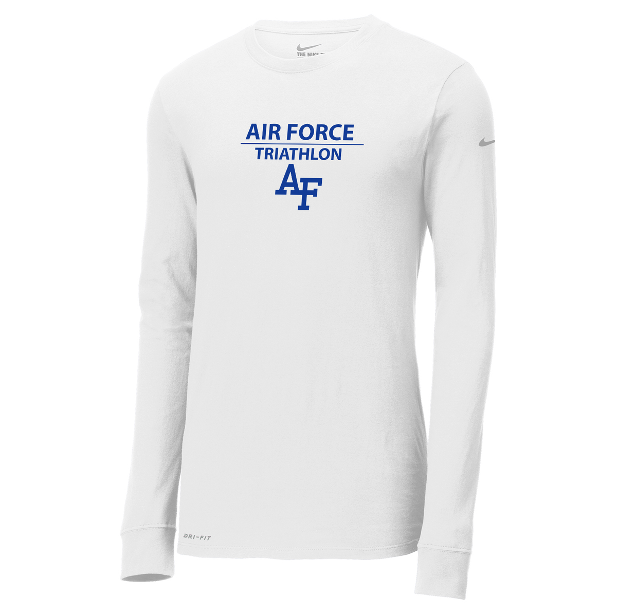 USAFA Triathalon Nike Dri-FIT Long Sleeve Tee