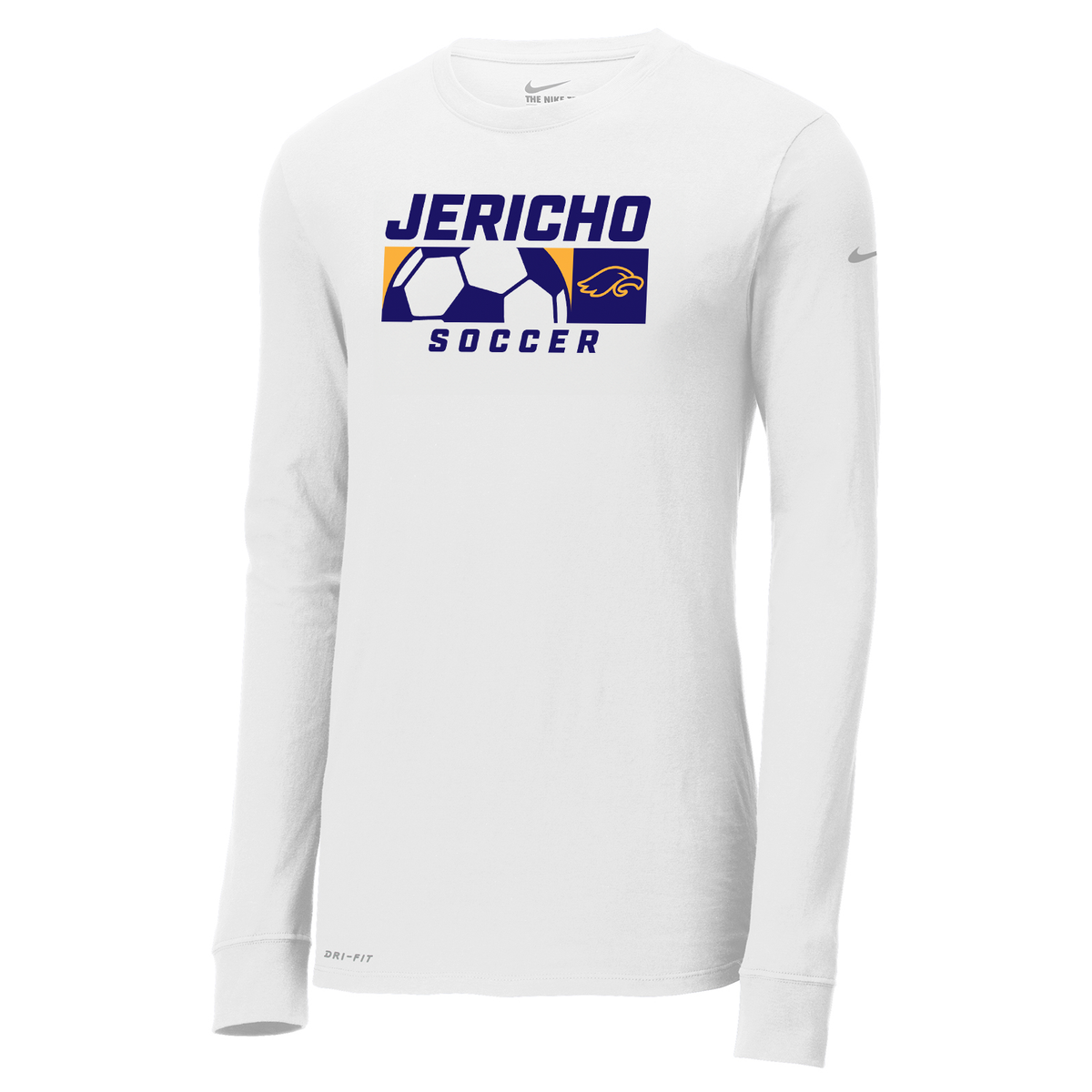 Jericho HS Soccer Nike Dri-FIT Long Sleeve Tee