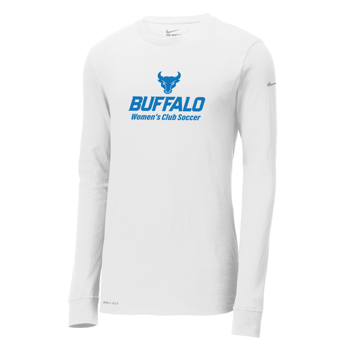 UB Women's Club Soccer Nike Dri-FIT Long Sleeve Tee