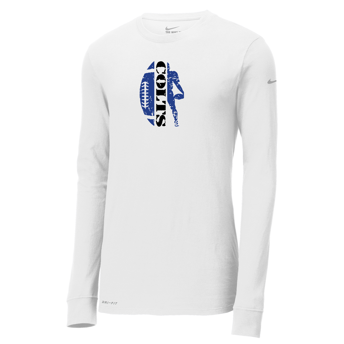 Calhoun Colts HS Football Nike Dri-FIT Long Sleeve Tee