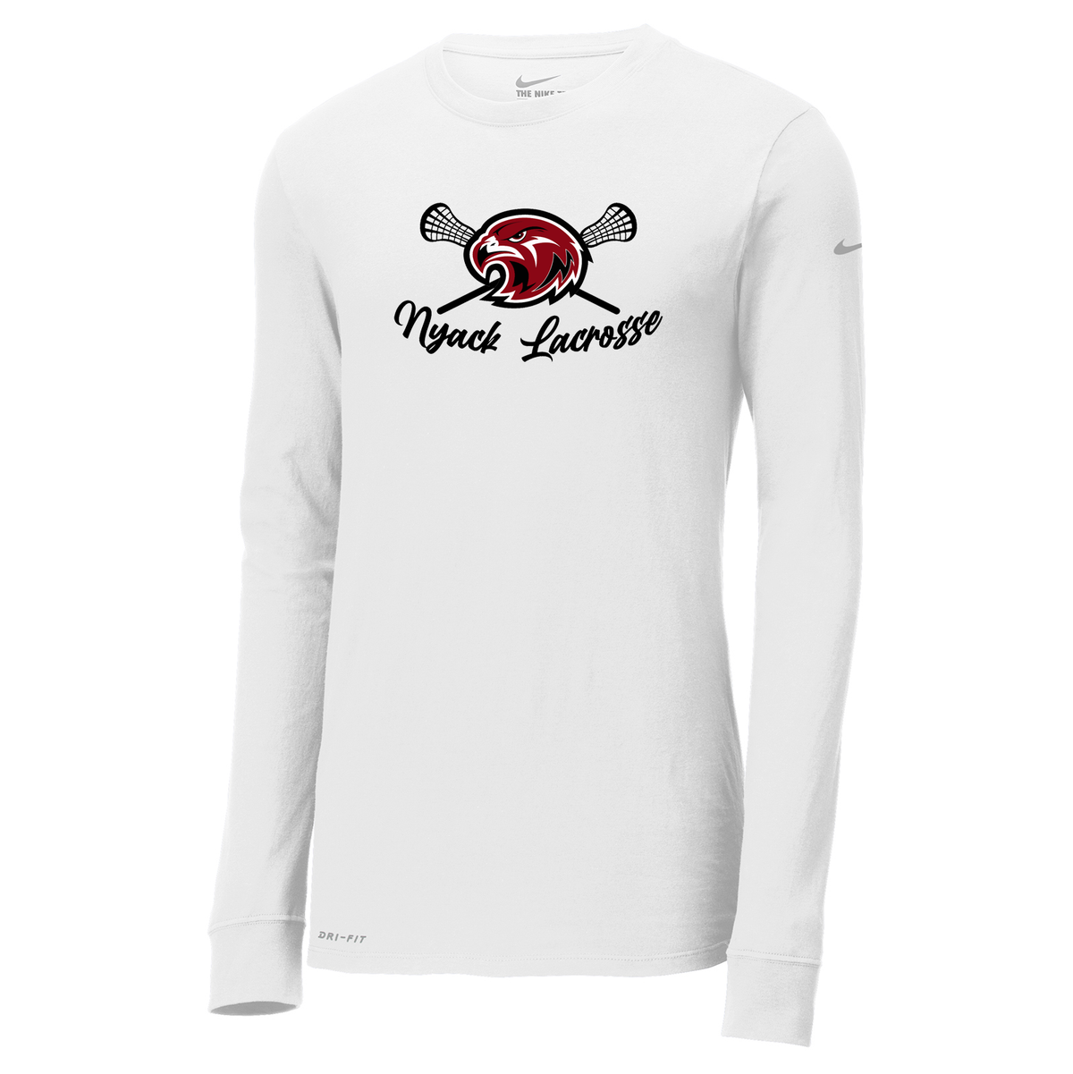 Nyack HS Lacrosse Nike Dri-FIT Long Sleeve Tee