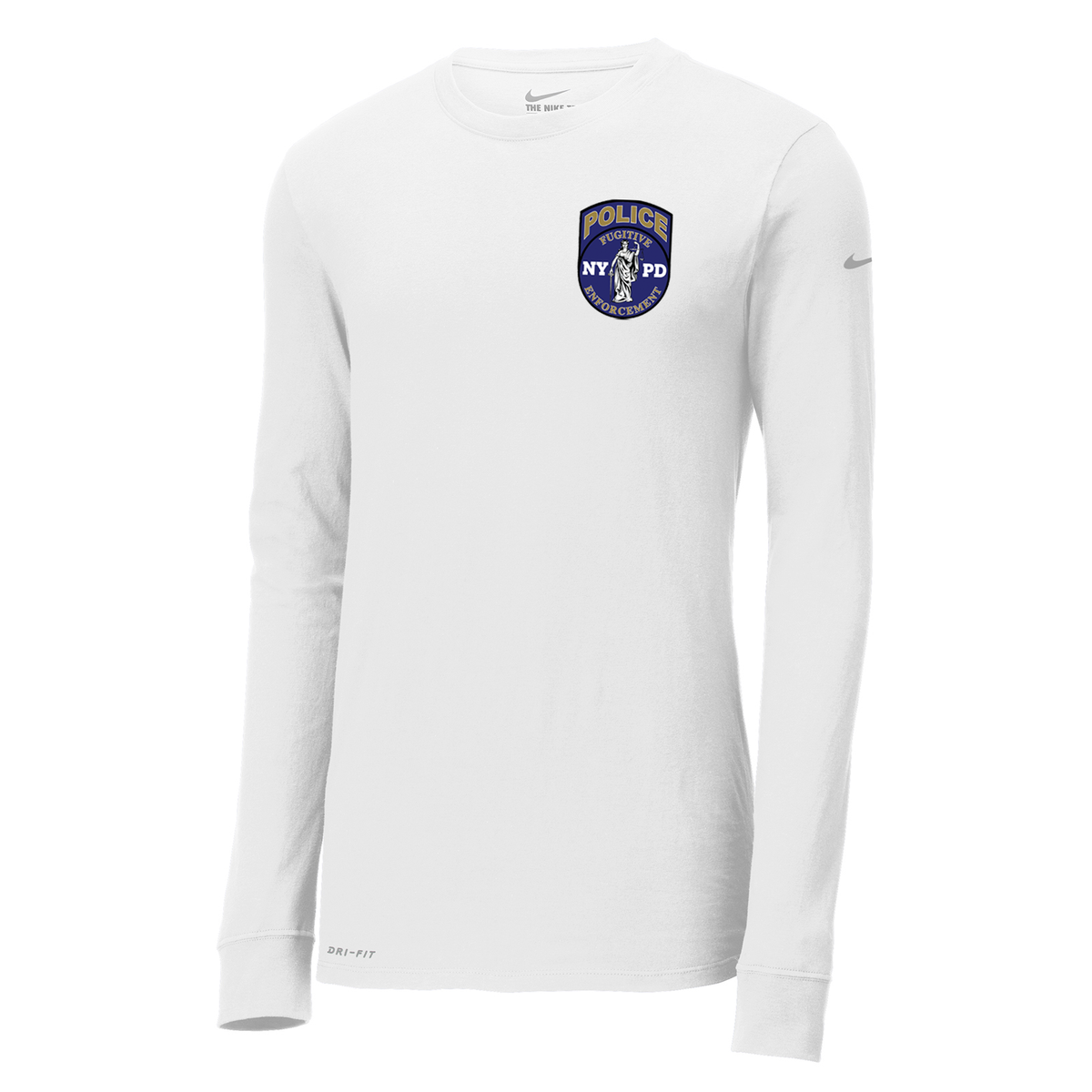 NYPD Warrant Section Nike Dri-FIT Long Sleeve Tee
