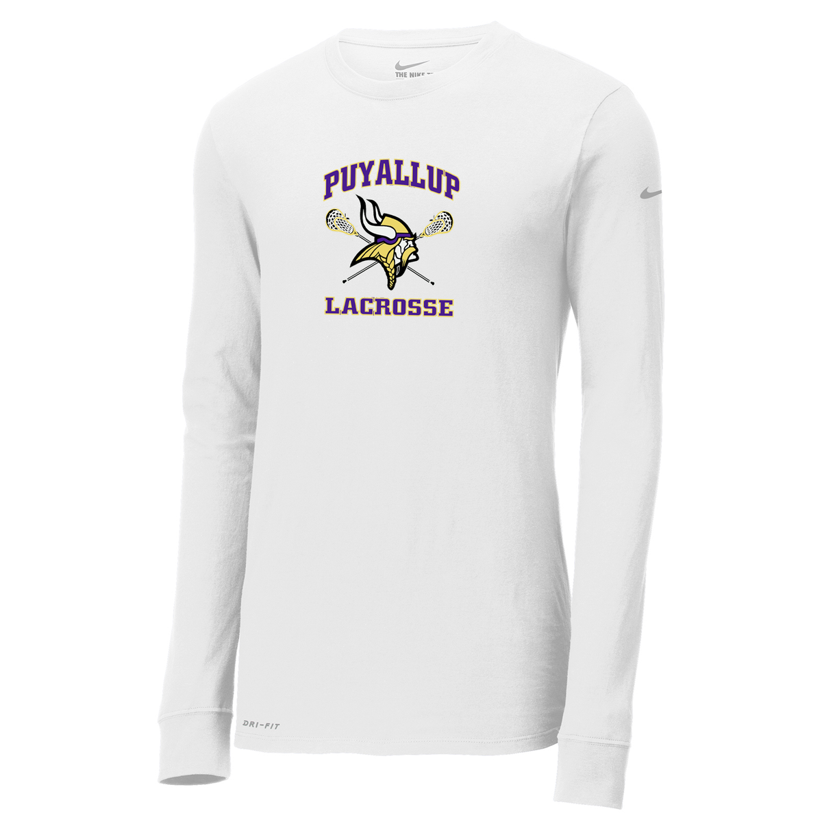 Puyallup Lacrosse Nike Dri-FIT Long Sleeve Tee