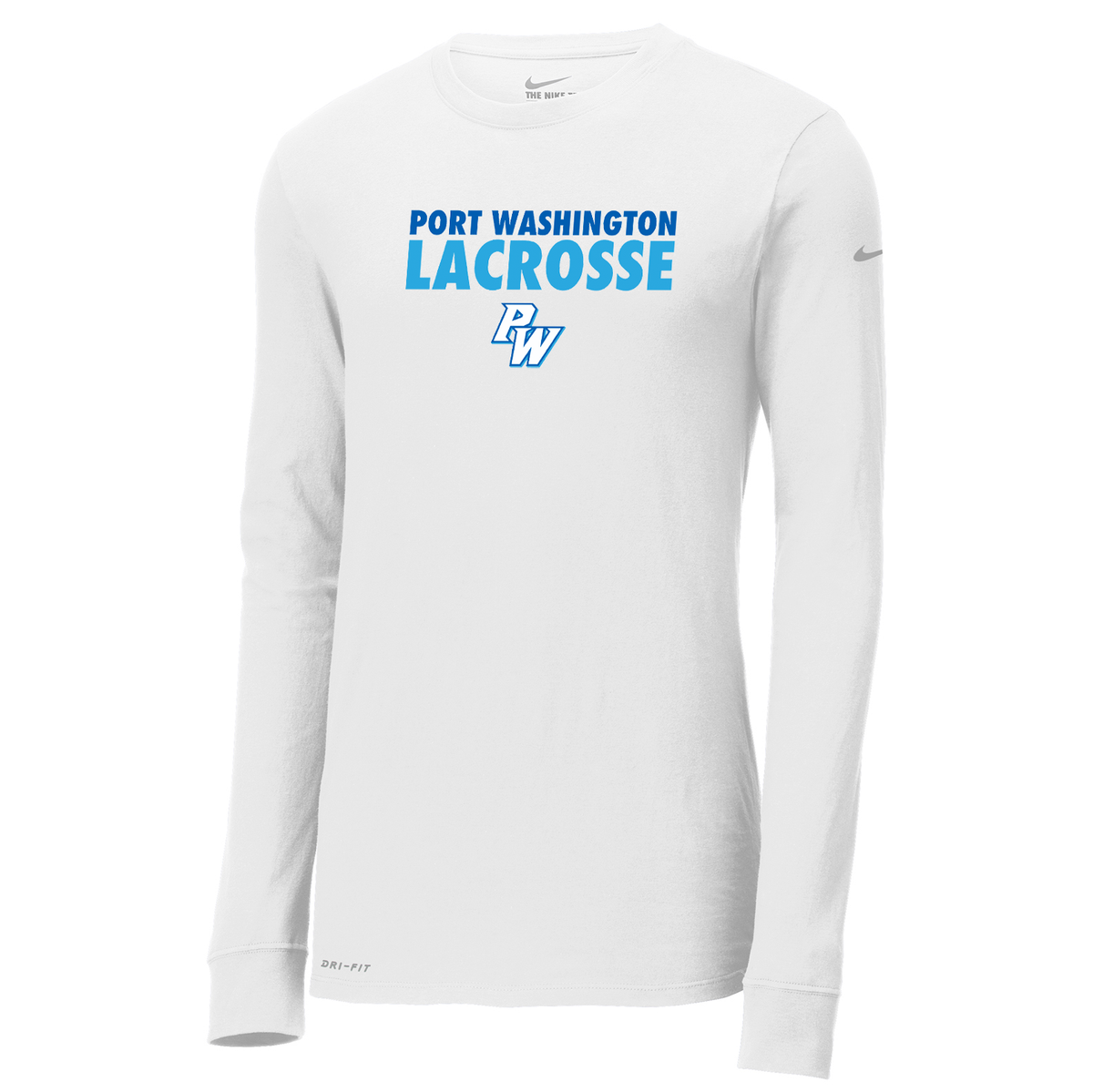 Port Washington Girls Lacrosse Nike Dri-FIT Long Sleeve Tee