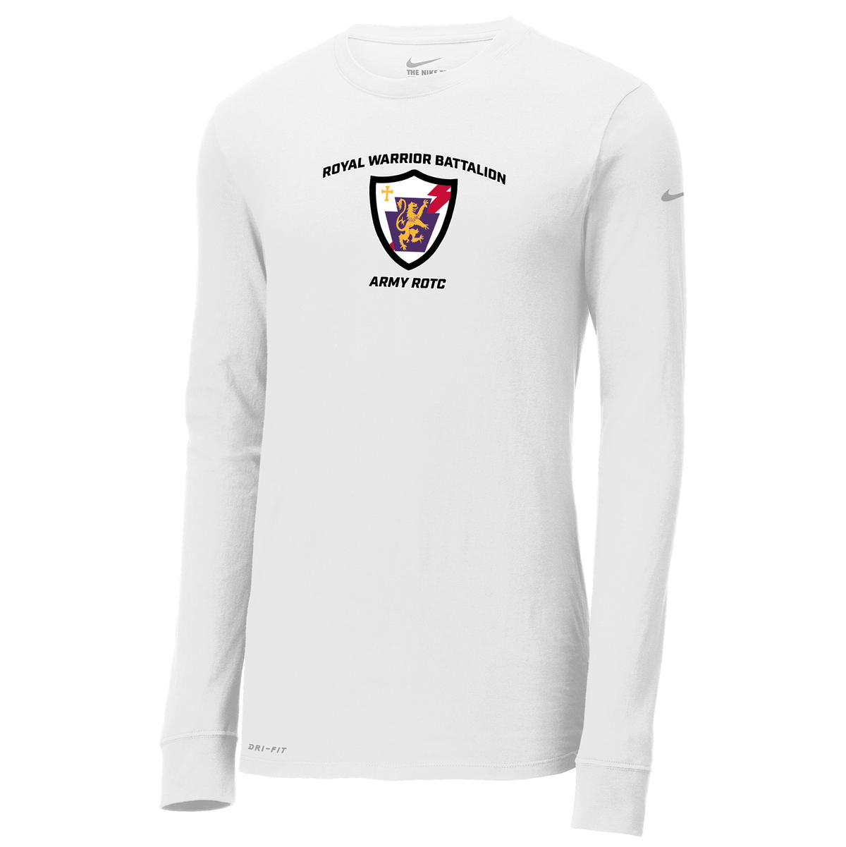 Royal Warrior Battalion Army ROTC Nike Dri-FIT Long Sleeve Tee