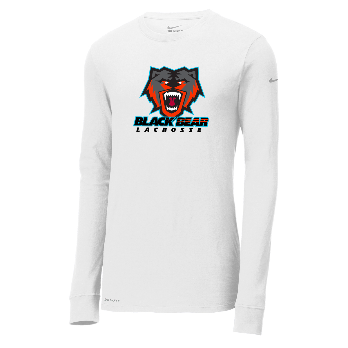 Black Bear Lacrosse Nike Dri-FIT Long Sleeve Tee