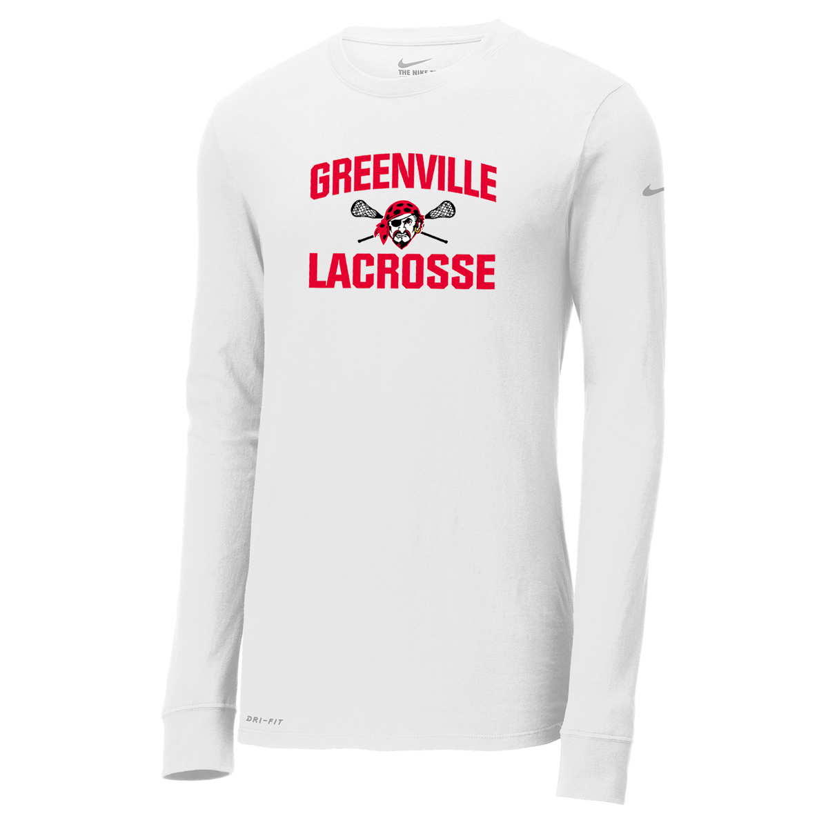 Greenville Lacrosse Nike Dri-FIT Long Sleeve Tee