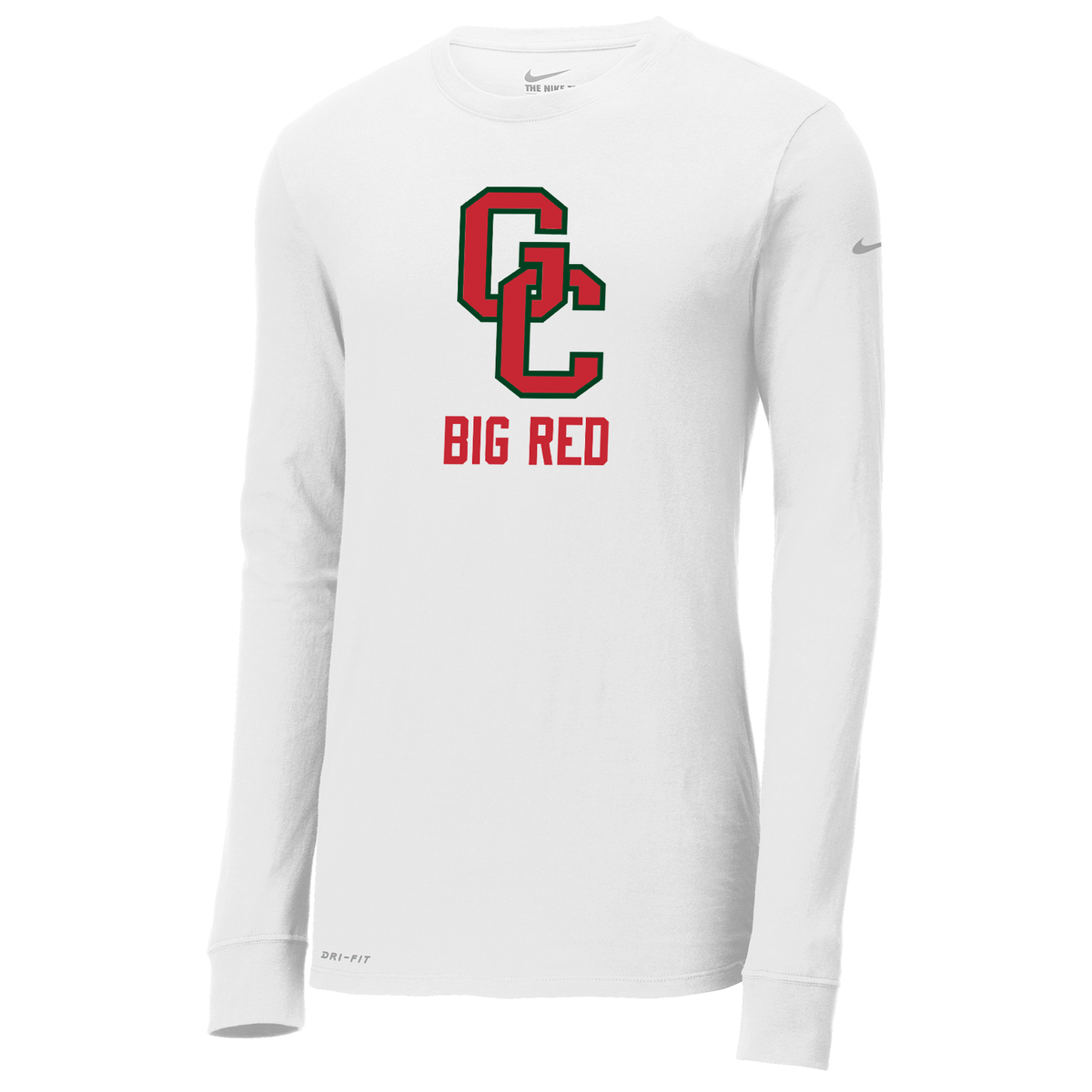 Glen Cove Football Nike Dri-FIT Long Sleeve Tee