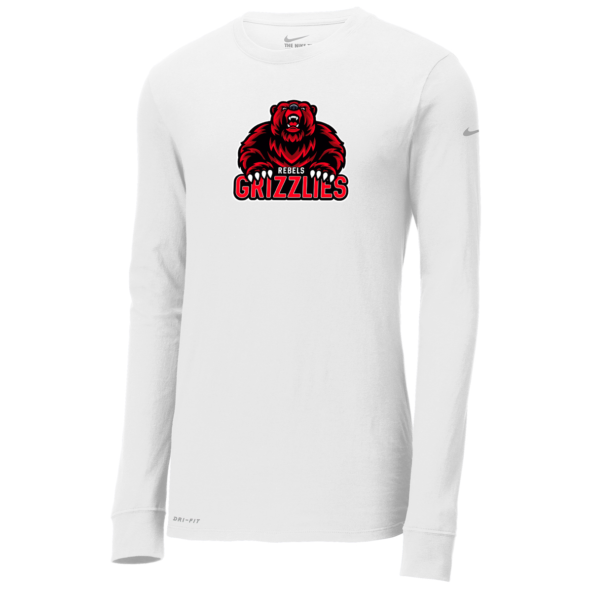 Rebels Grizzlies Nike Dri-FIT Long Sleeve Tee