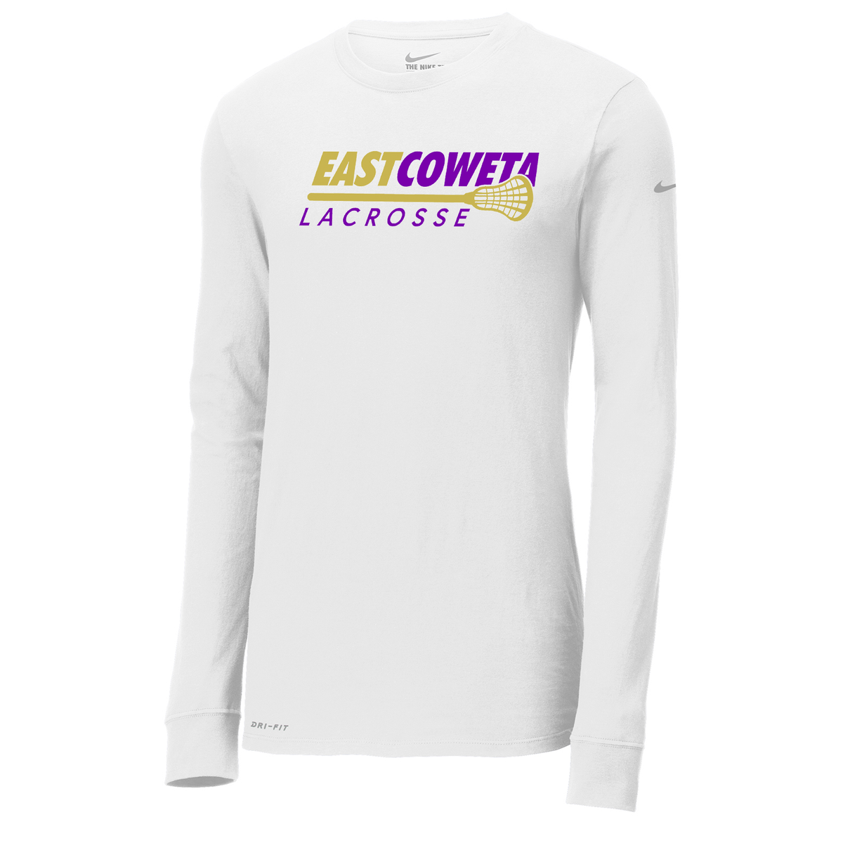 East Coweta Lacrosse Nike Dri-FIT Long Sleeve Tee