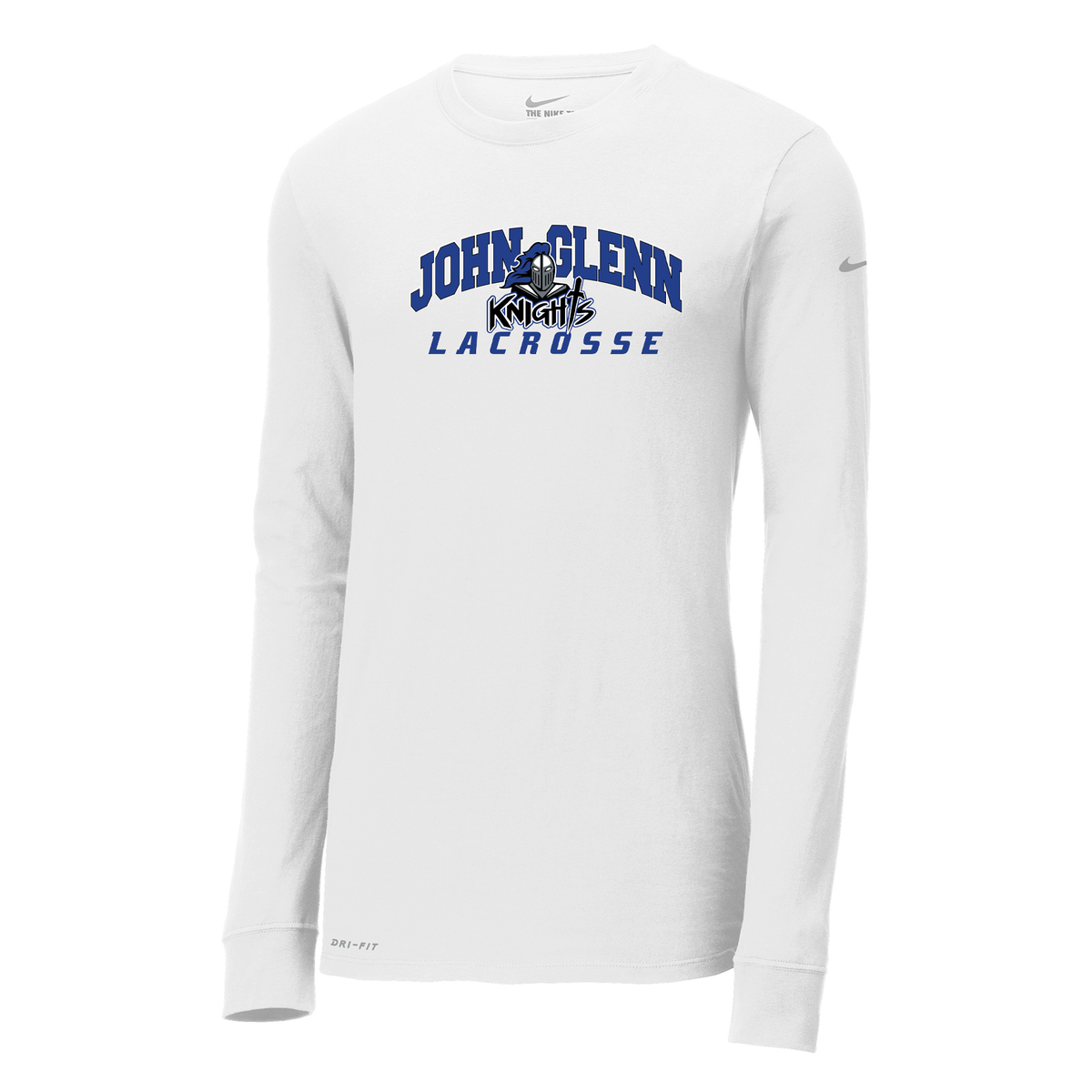 John Glenn Lacrosse Nike Dri-FIT Long Sleeve Tee