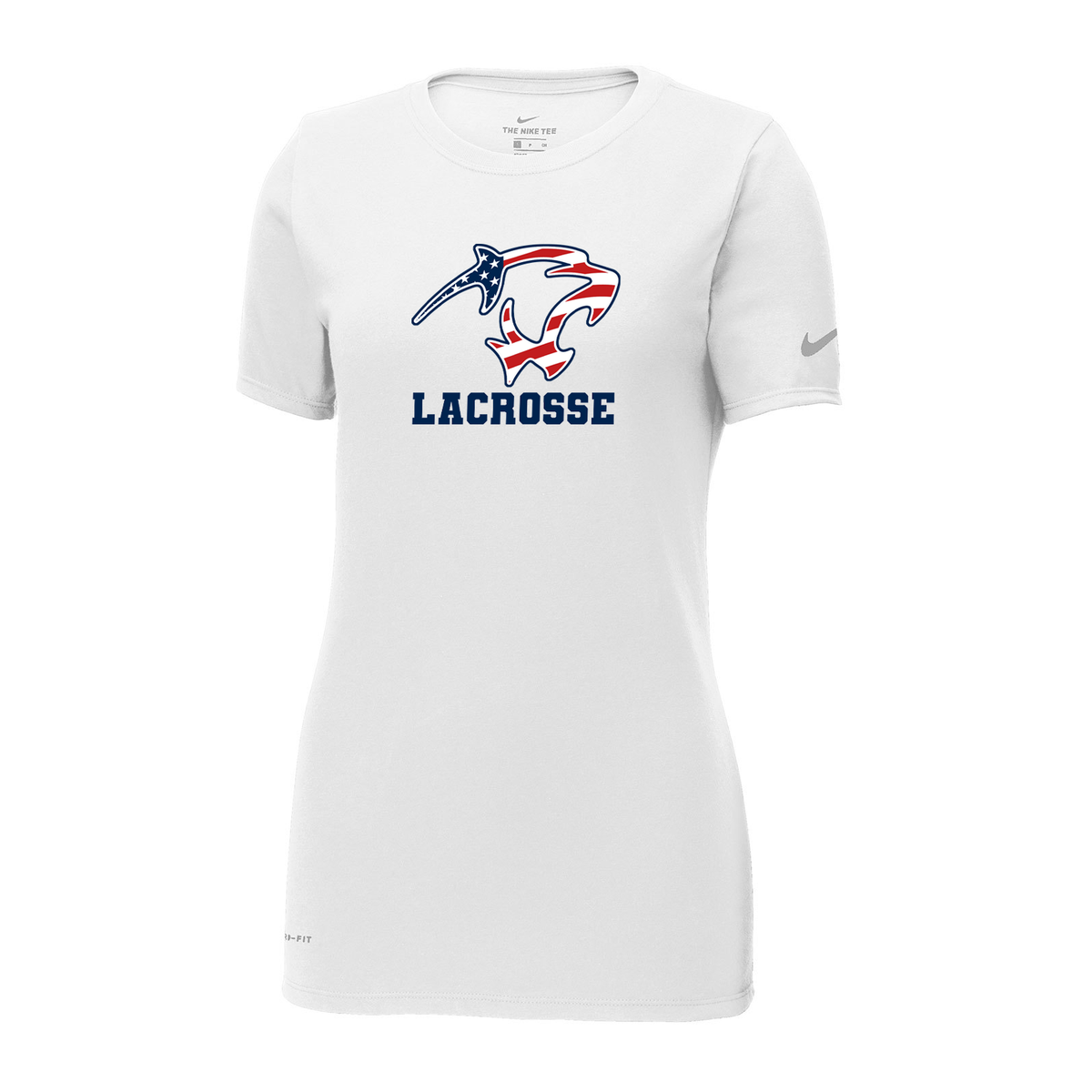 Miller Place Girls HS Lacrosse Nike Ladies Dri-FIT Tee