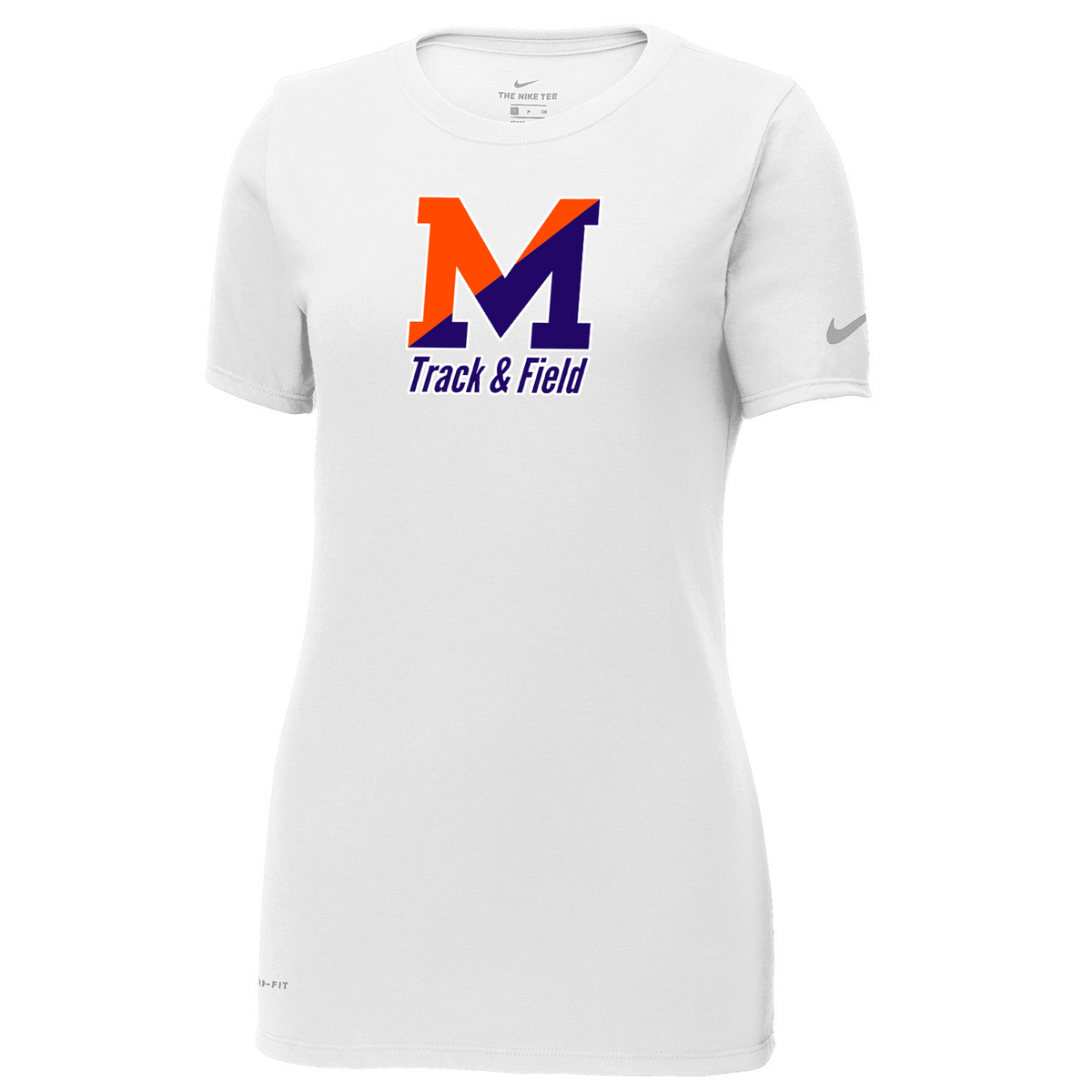 Manhasset Track & Field Nike Ladies Dri-FIT Tee