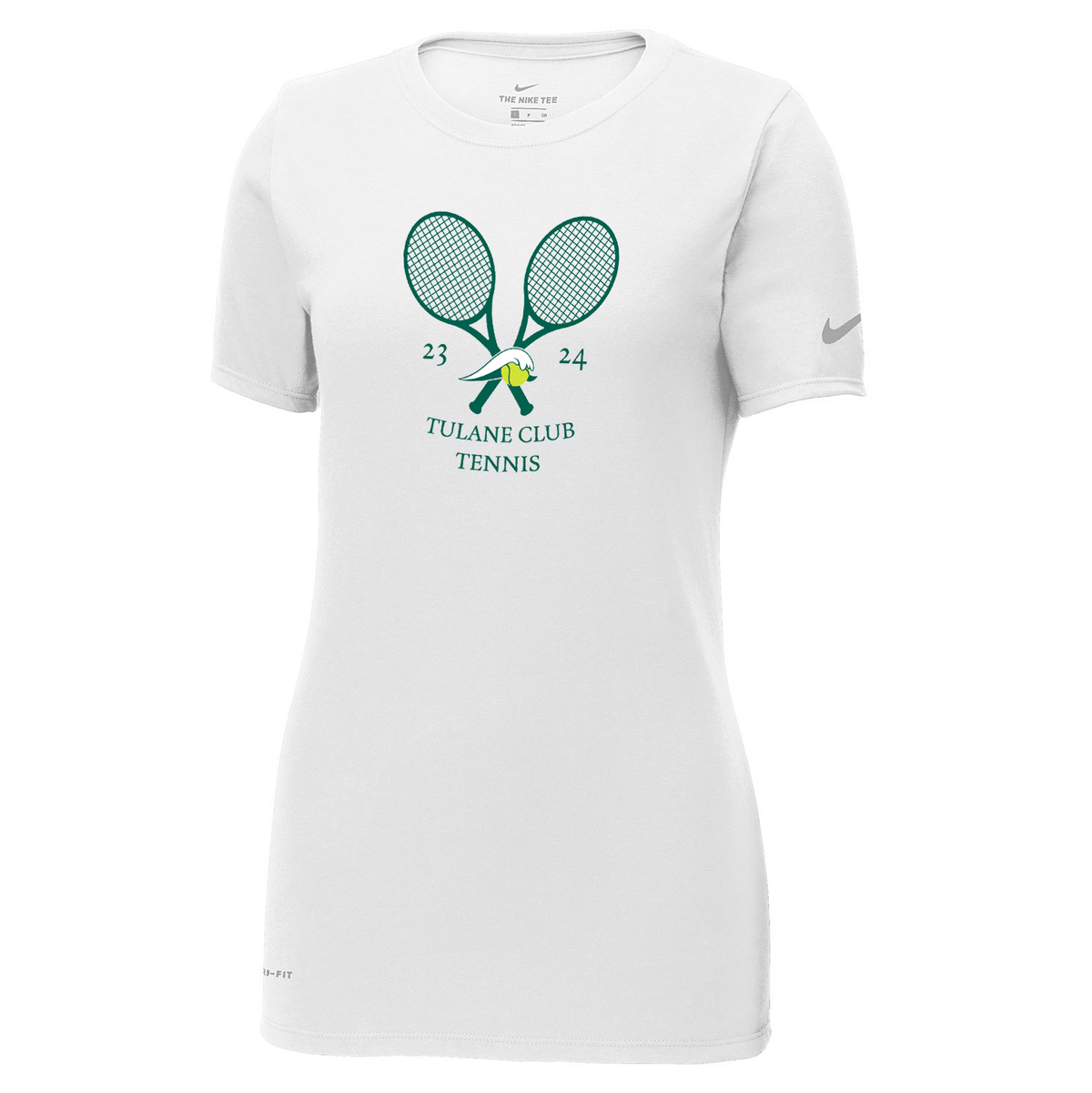 Tulane Tennis Club Nike Ladies Dri-FIT Tee