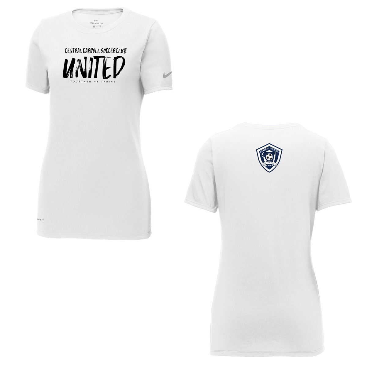 CCSC United Nike Ladies Dri-FIT Tee