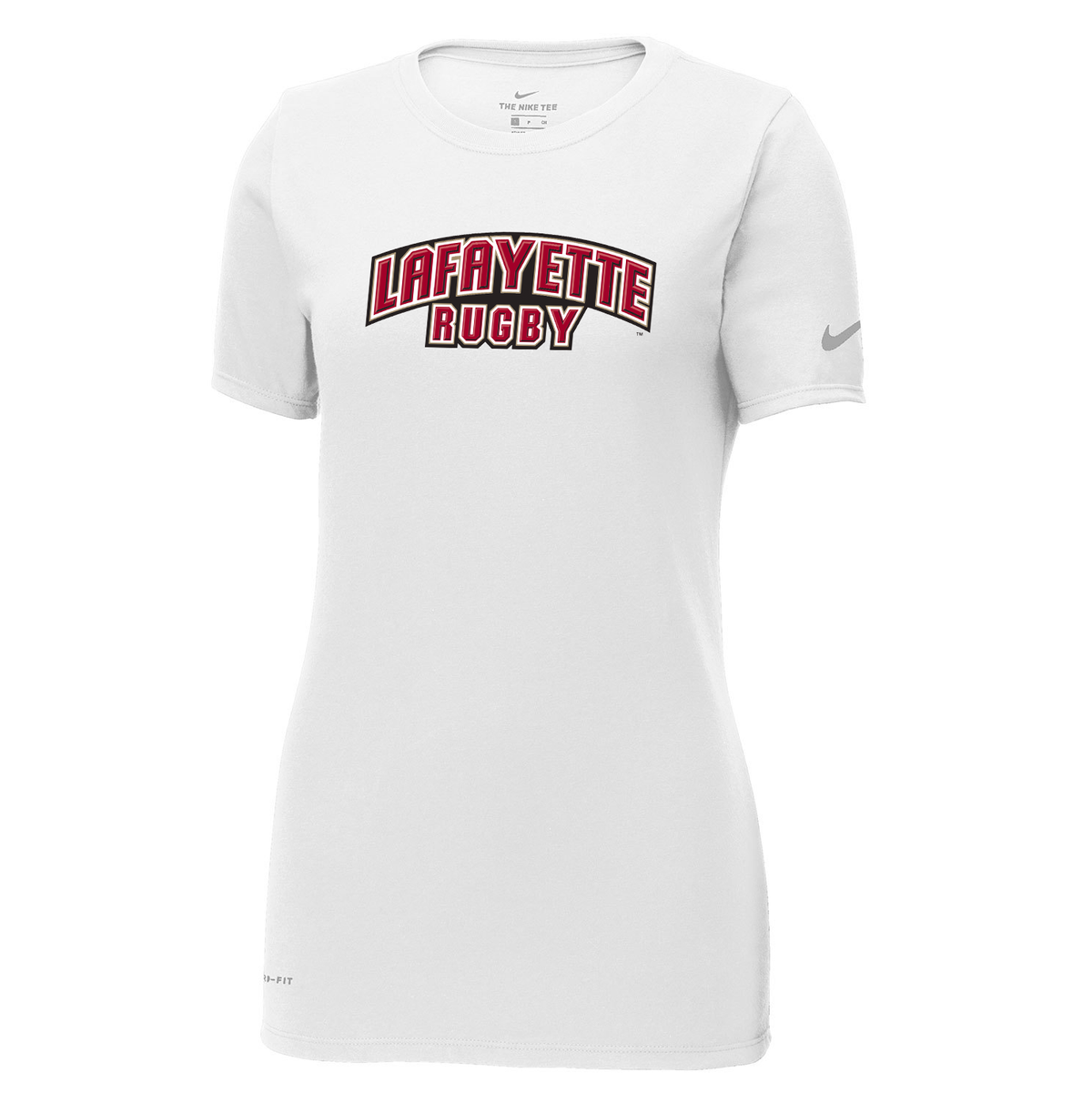 Lafayette College Rugby Nike Ladies Dri-FIT Tee