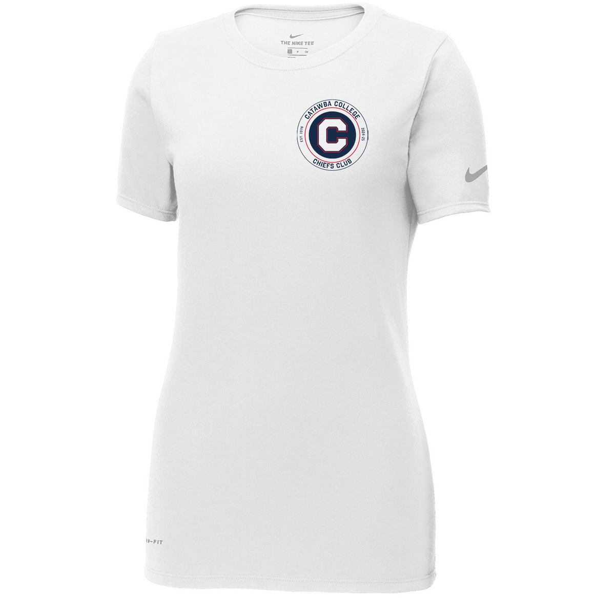 Catawba College Chiefs Club Nike Ladies Dri-FIT Tee