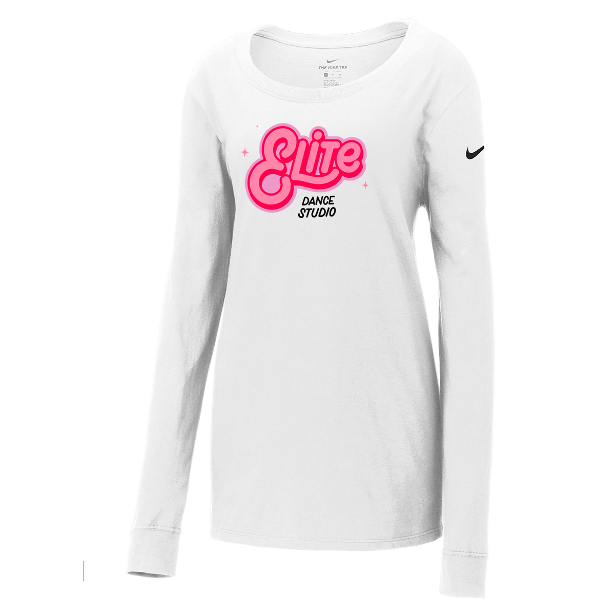 Elite Dance Studio Nike Ladies Core Cotton Long Sleeve Tee