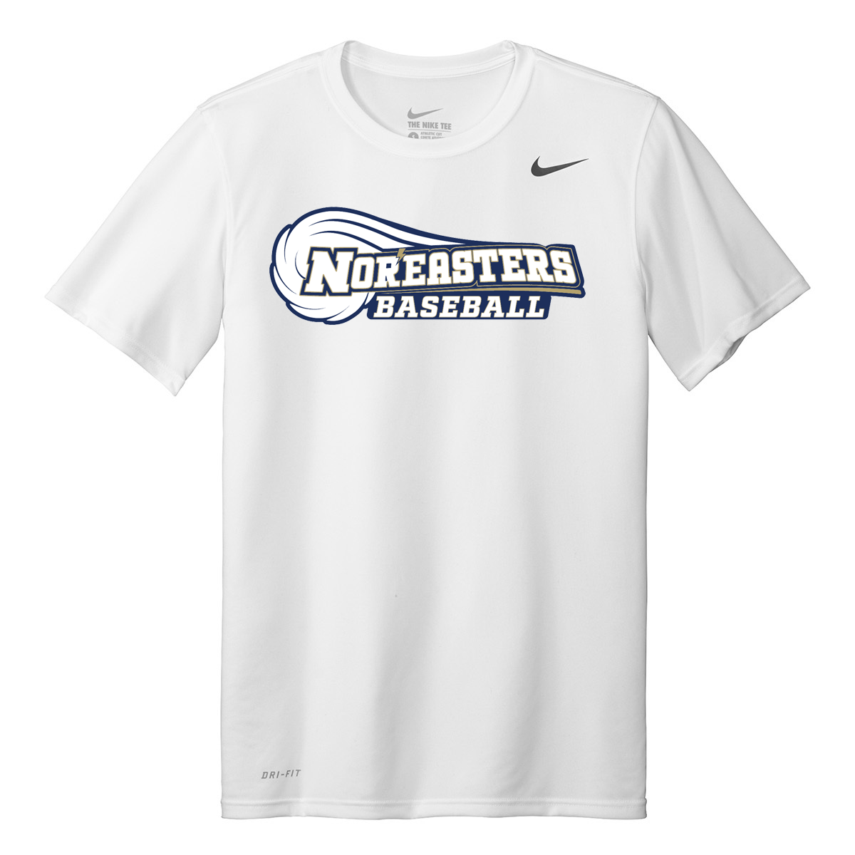 Newington HS Baseball Nike Swoosh Sleeve rLegend Tee