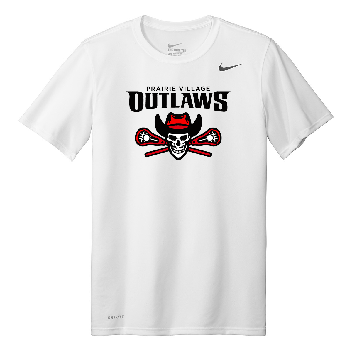 Prairie Village Outlaws Lacrosse Nike Legend Tee