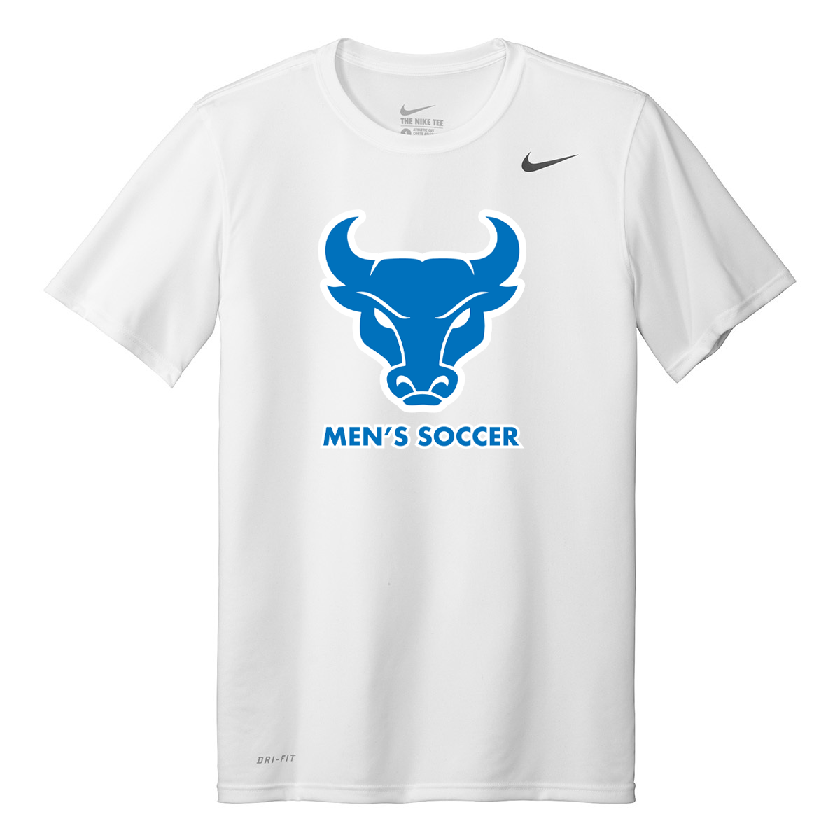 UB Mens Club Soccer Nike Swoosh Sleeve rLegend Tee