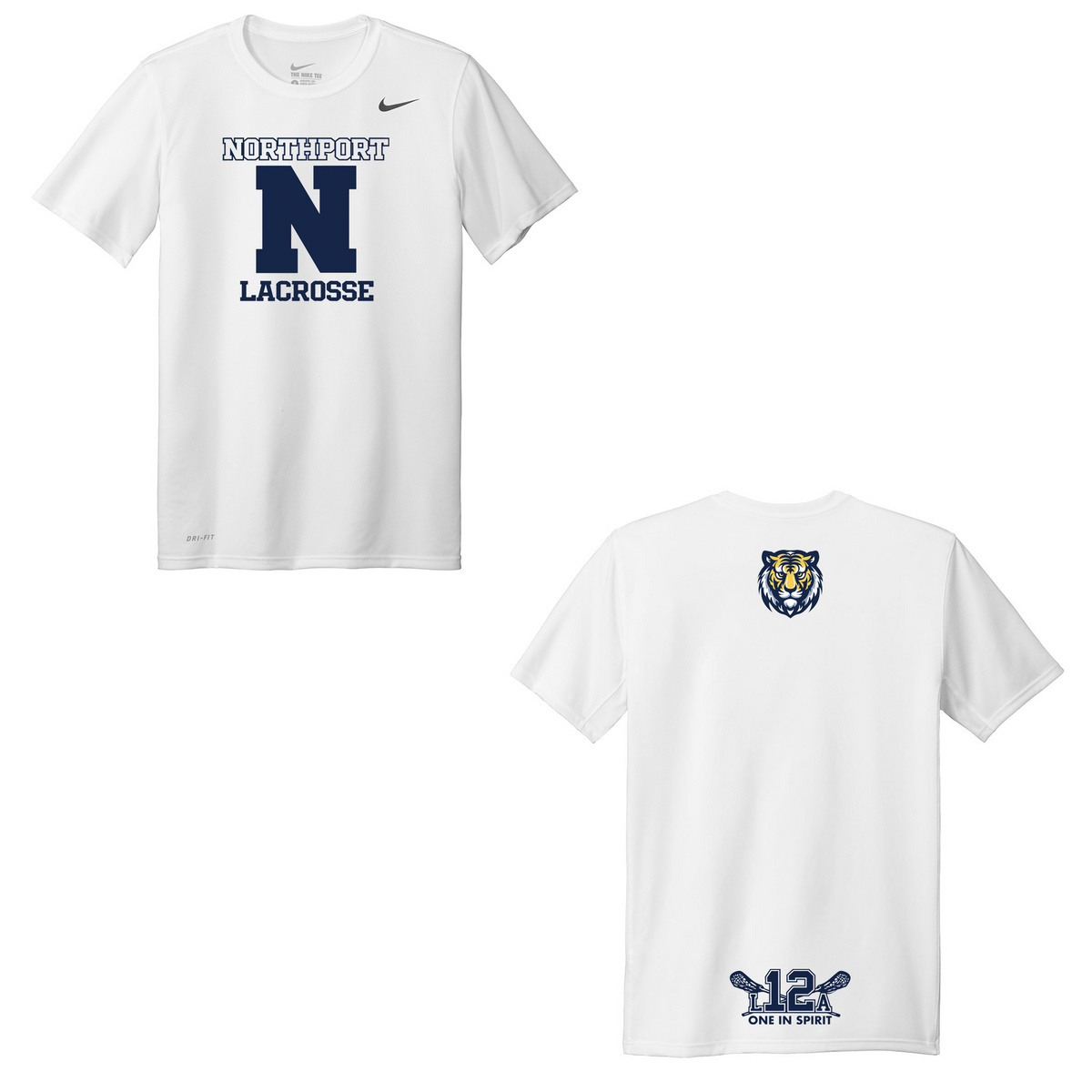 Northport High School Lacrosse Nike Legend Tee